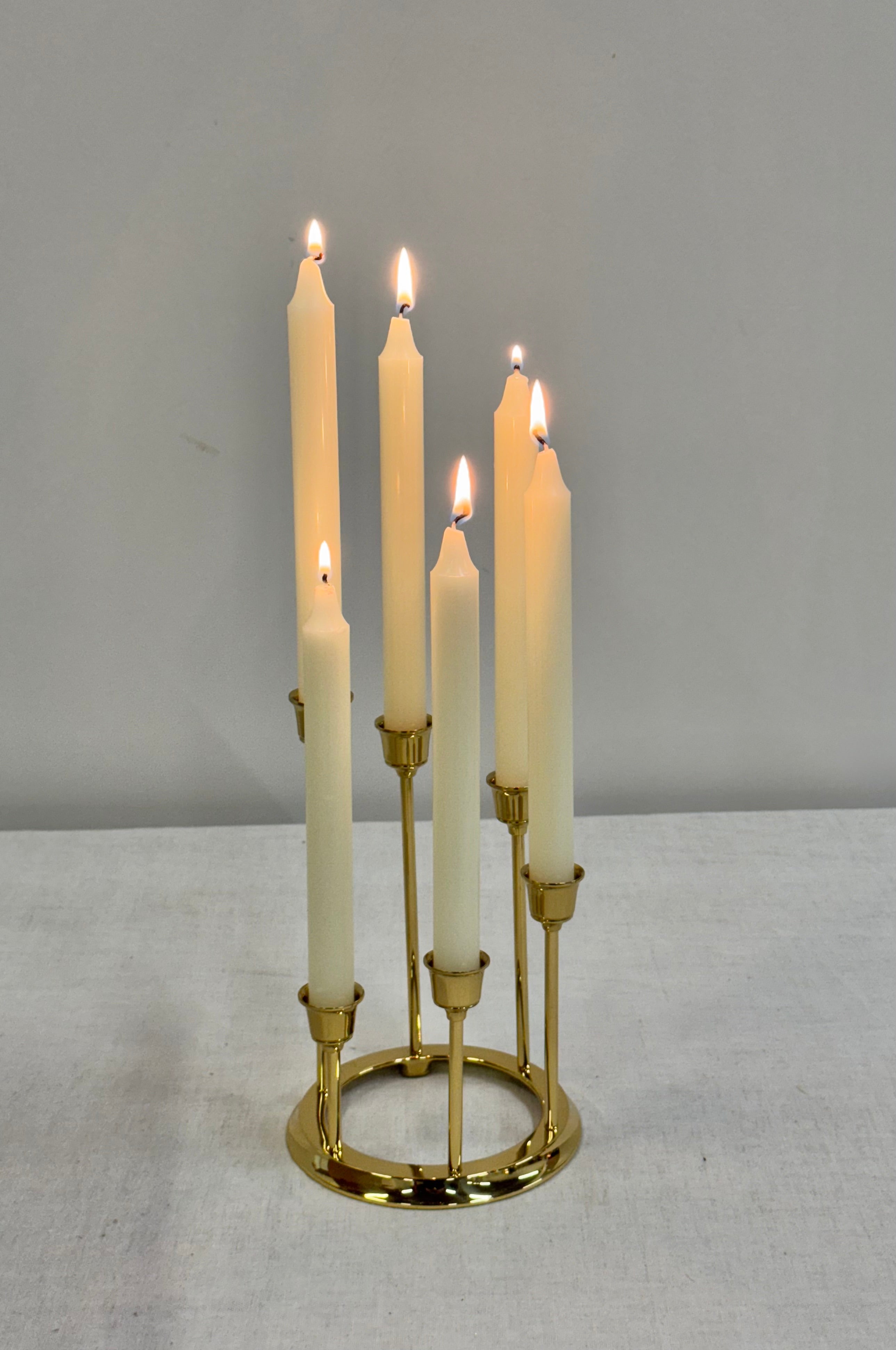 Vintage PARTYLITE Brass Cascading Candle Holder