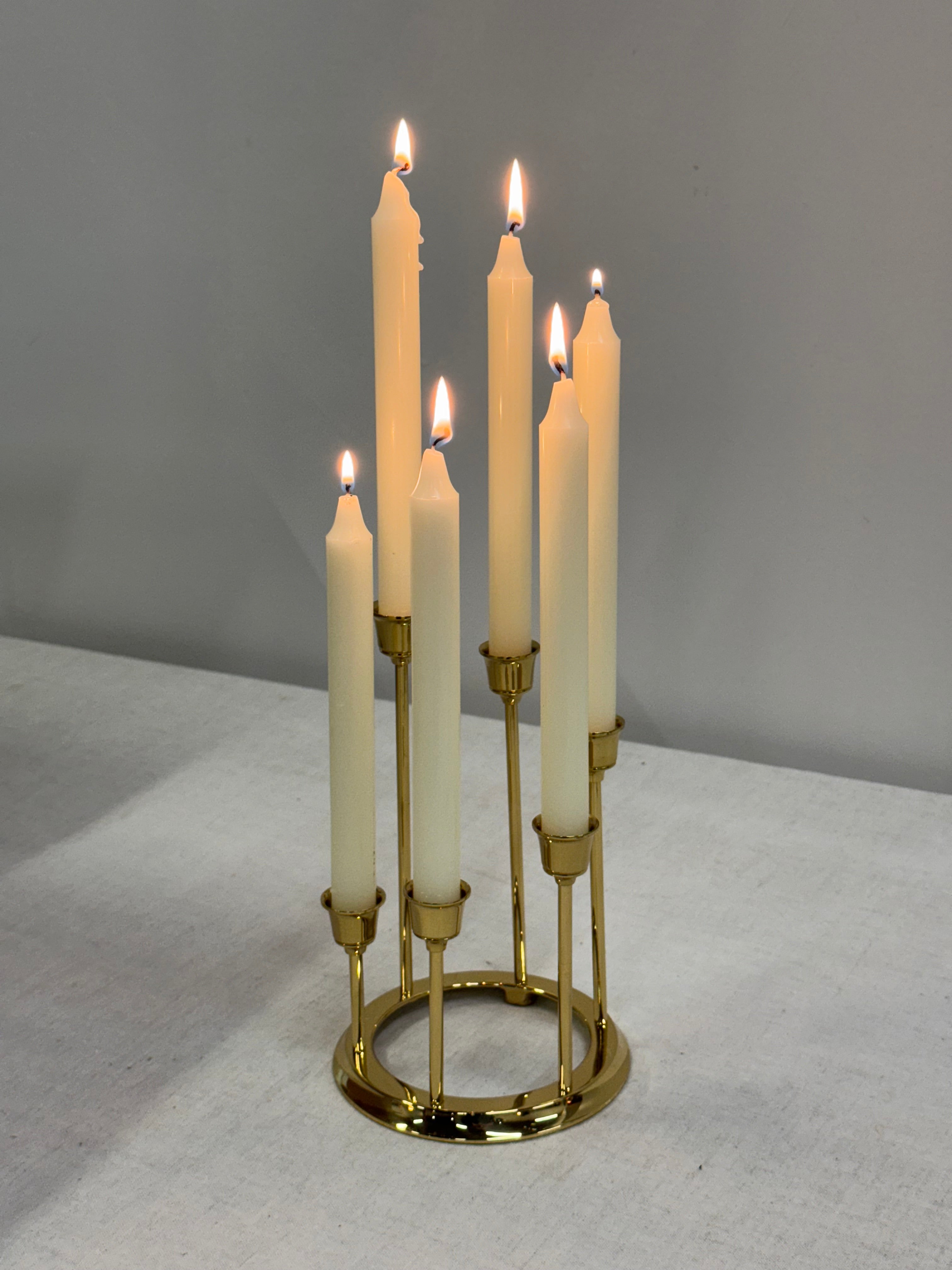 Vintage PARTYLITE Brass Cascading Candle Holder