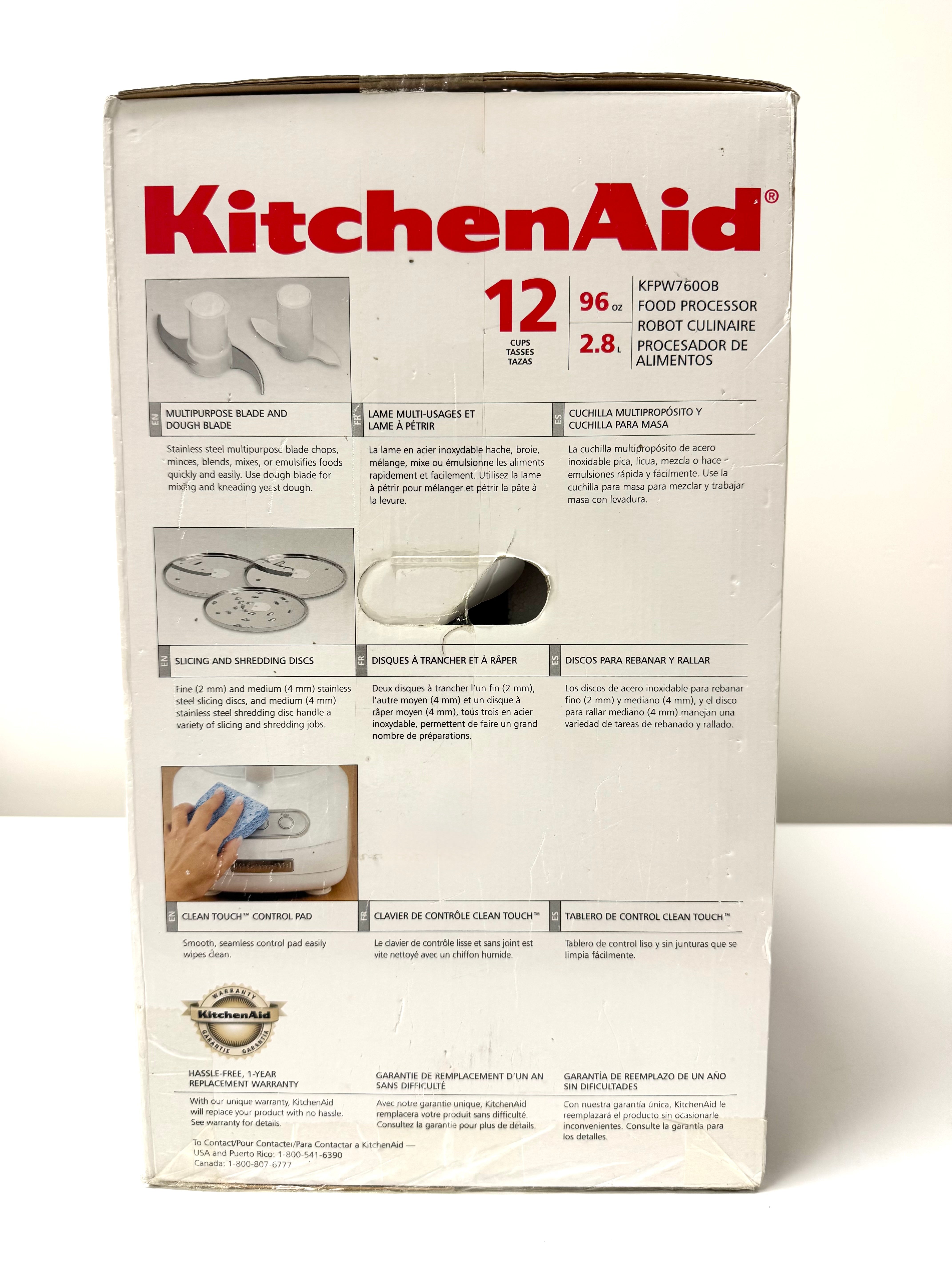 KITCHENAID 12-cup Food Processor Onyx Black