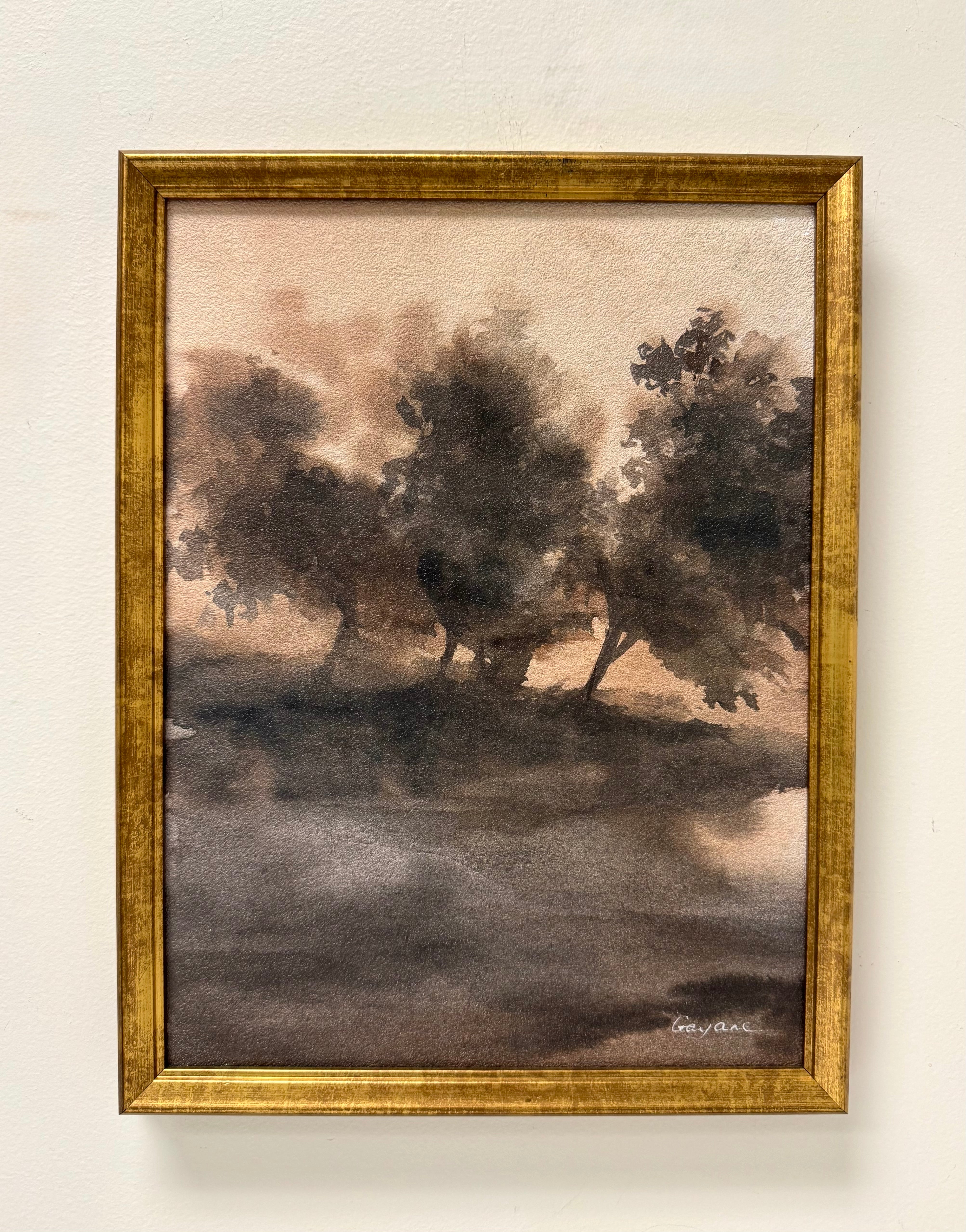 'Foggy Forest II' Print