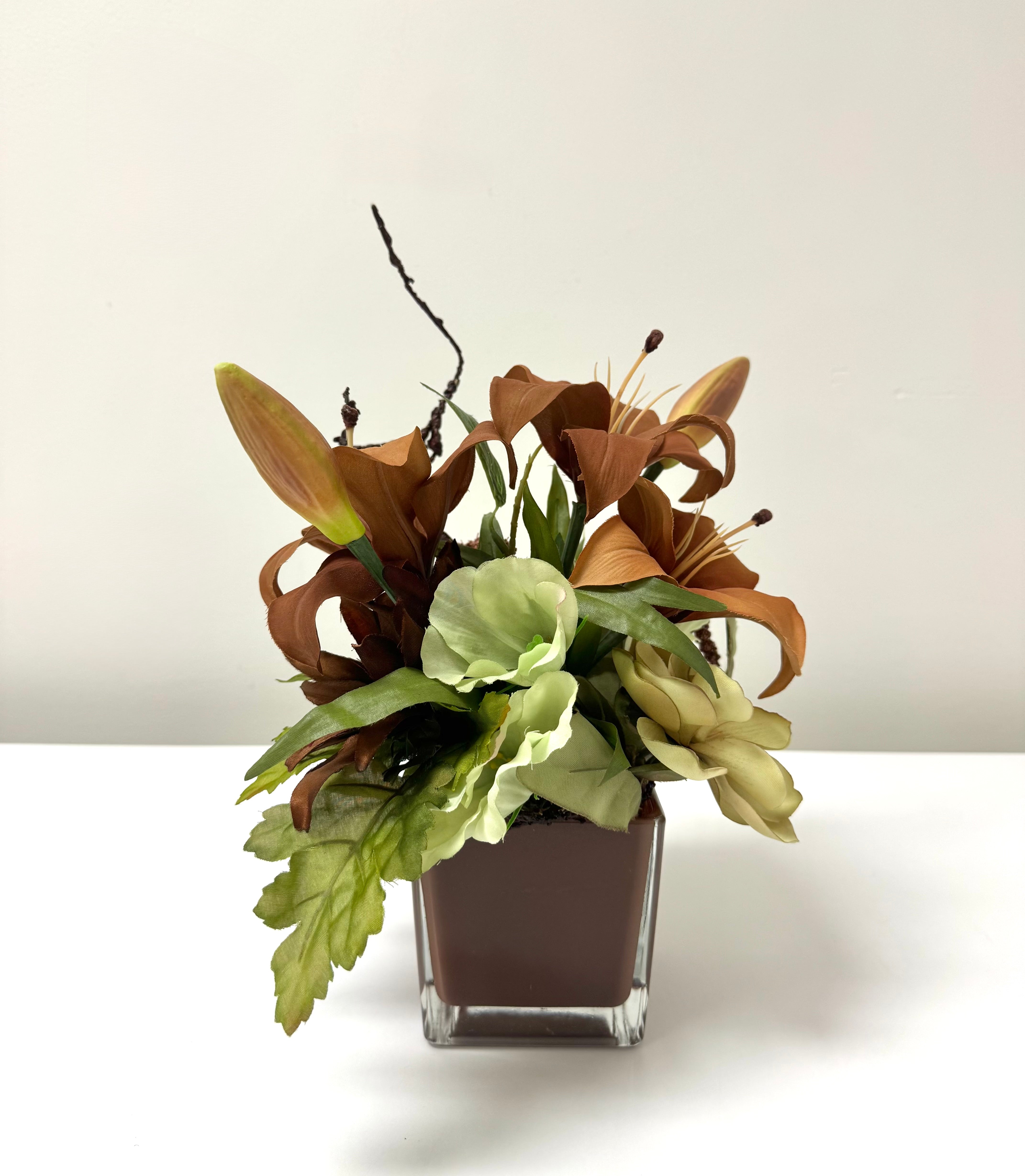NEW Autumn Lily Floral Arrangement