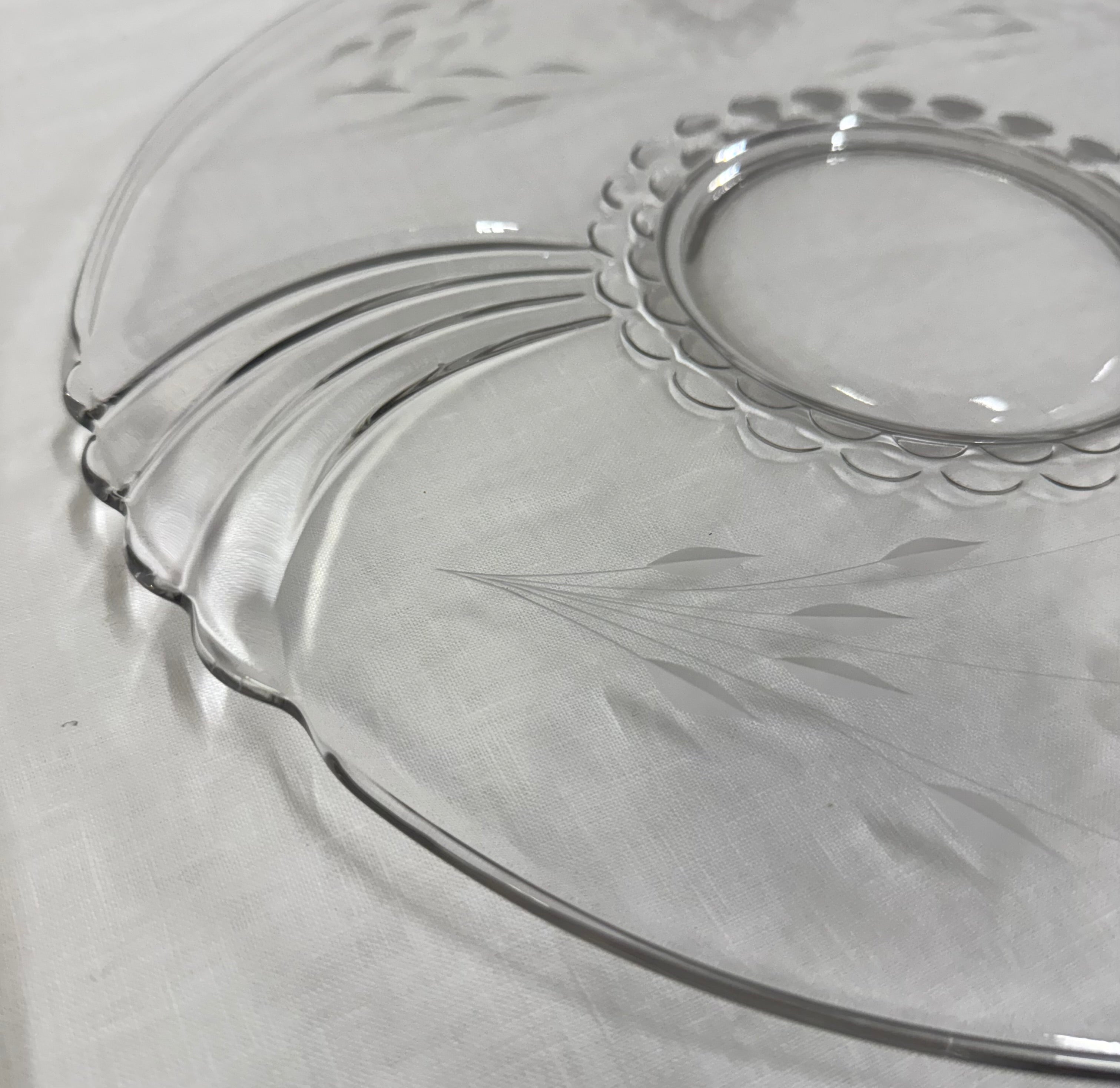 Cornflower Swirl 13" Serving Plate