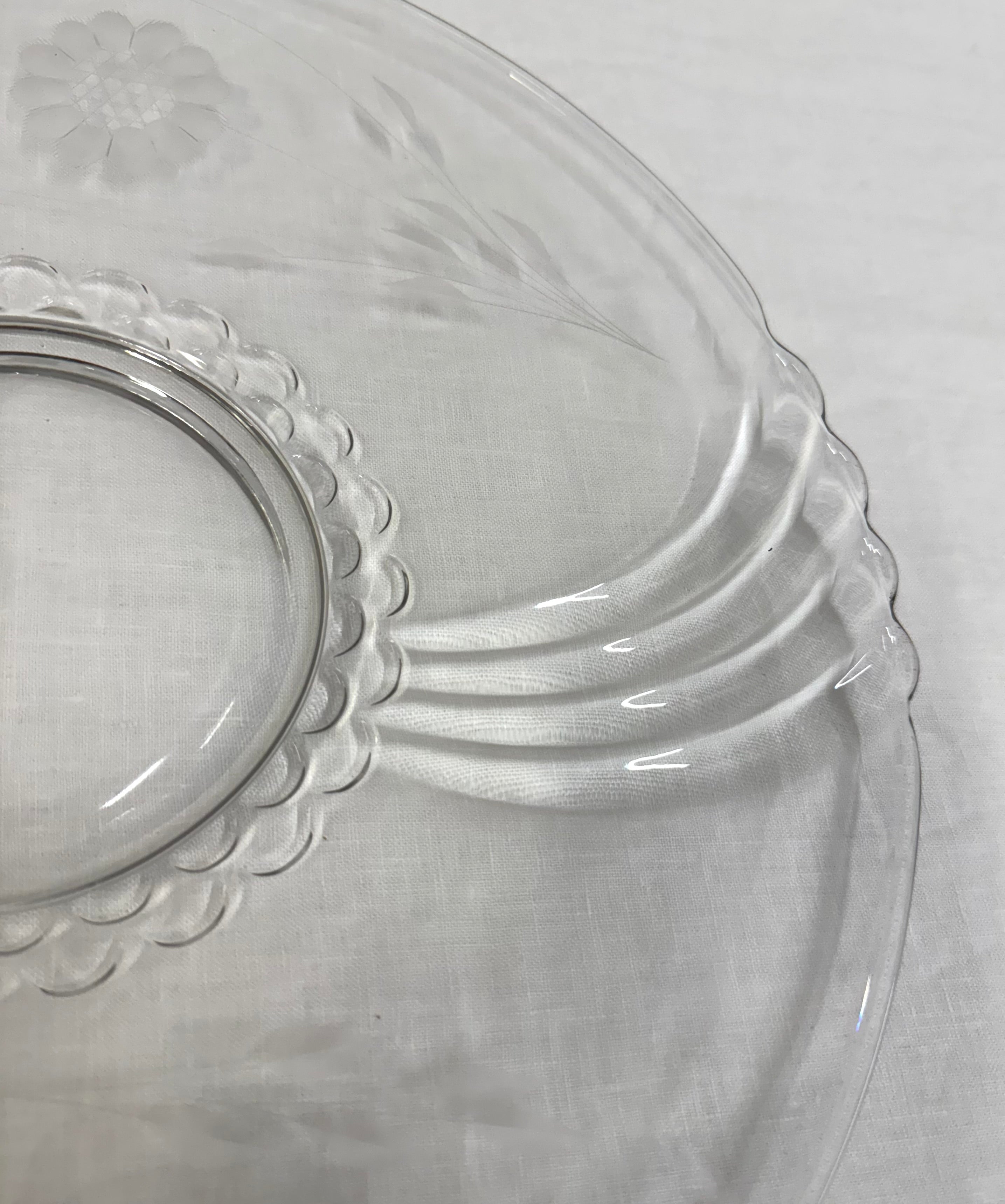 Cornflower Swirl 13" Serving Plate