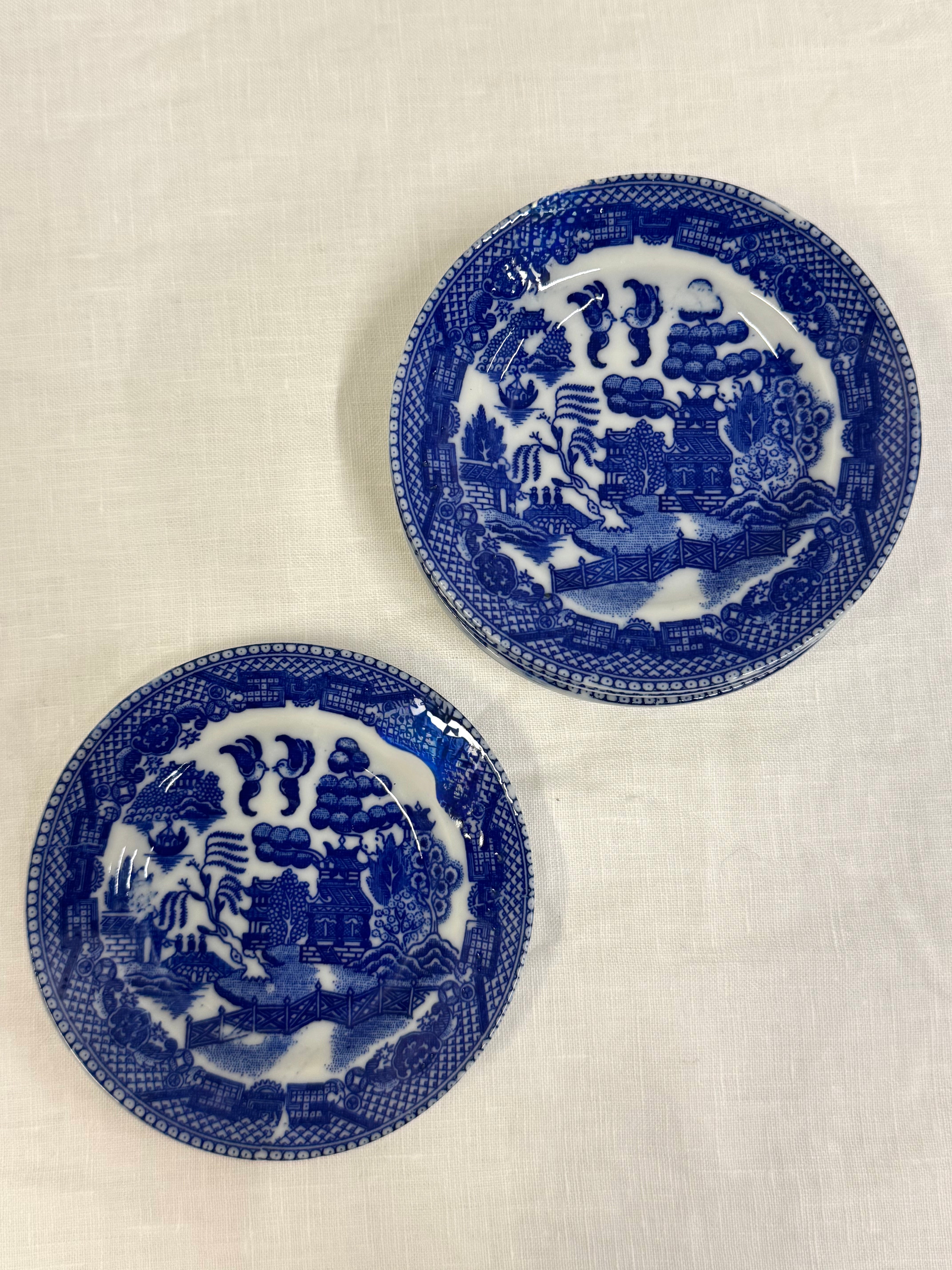 'Blue Willow' Miniature Luncheon Set