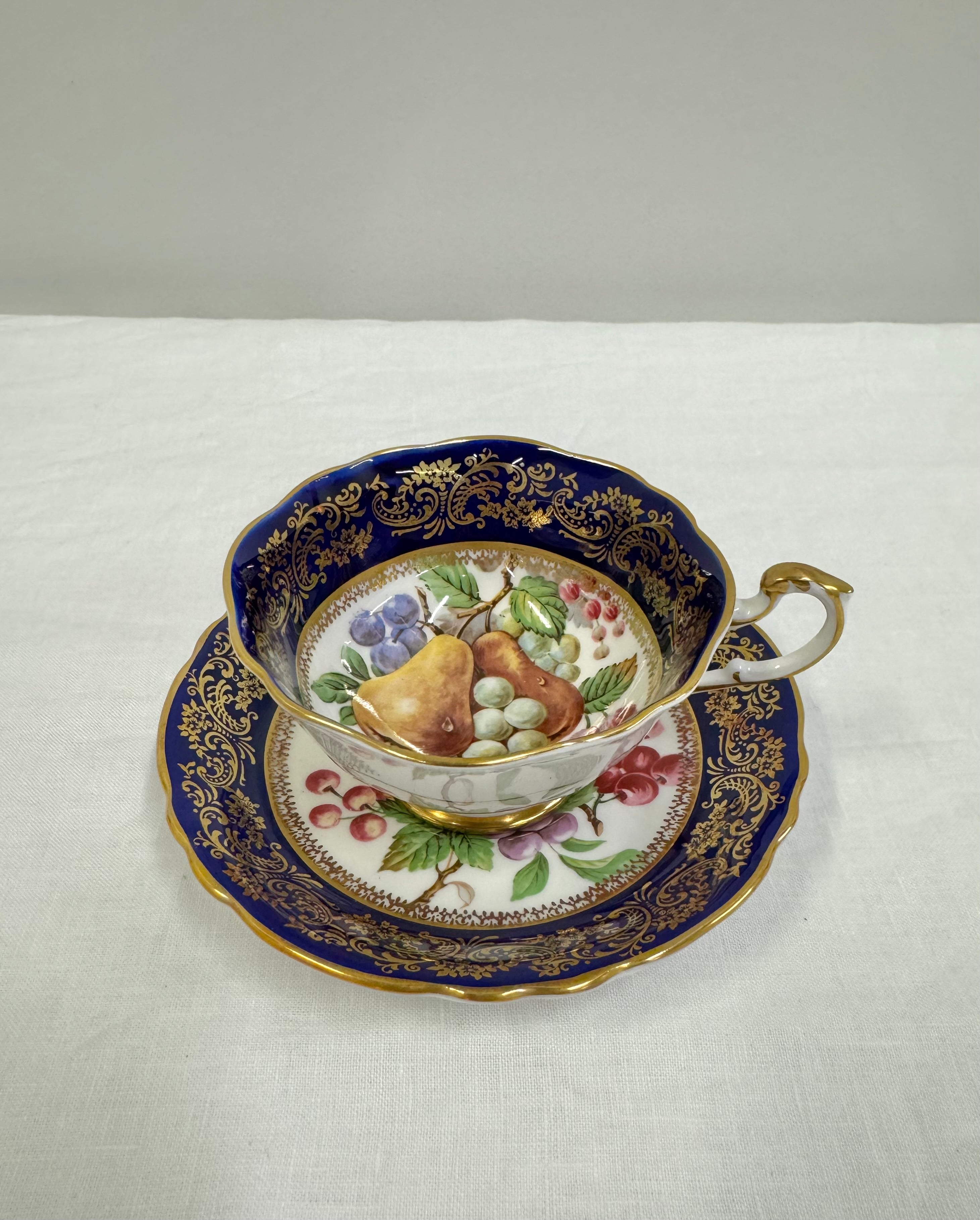 PARAGON 'Harvest Fruit' Cup & Saucer