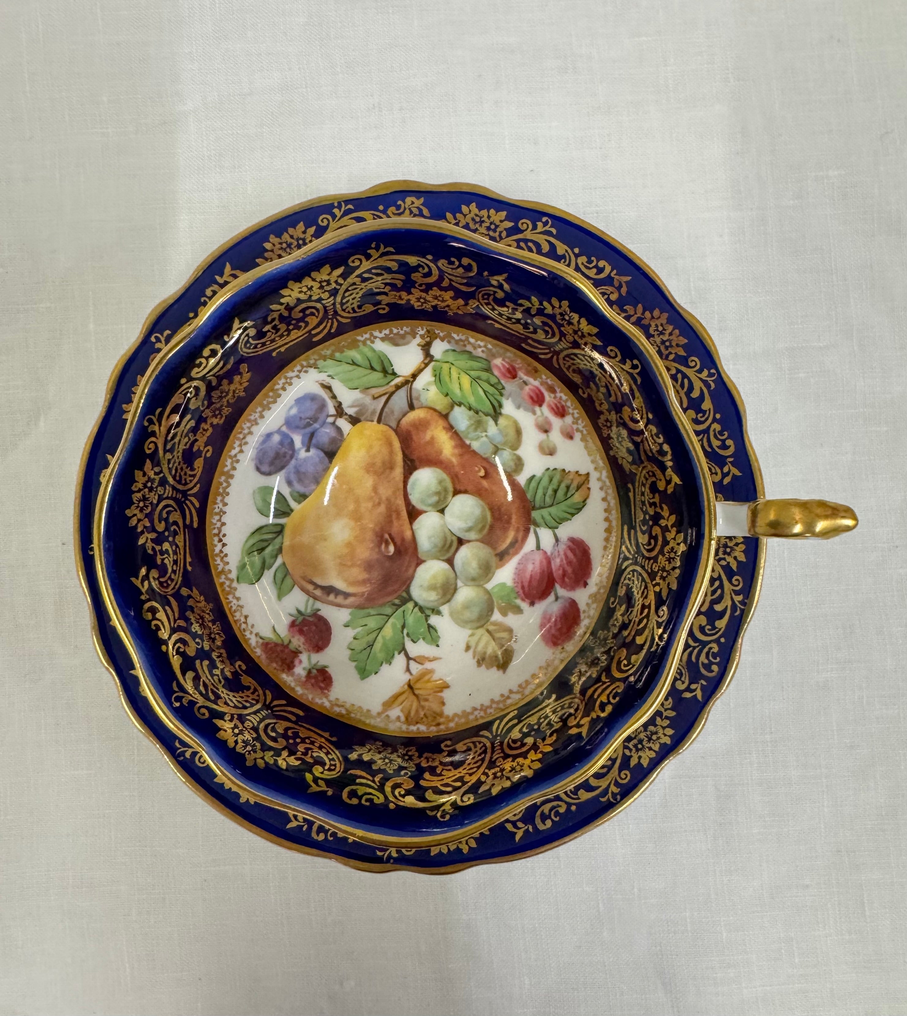 PARAGON 'Harvest Fruit' Cup & Saucer