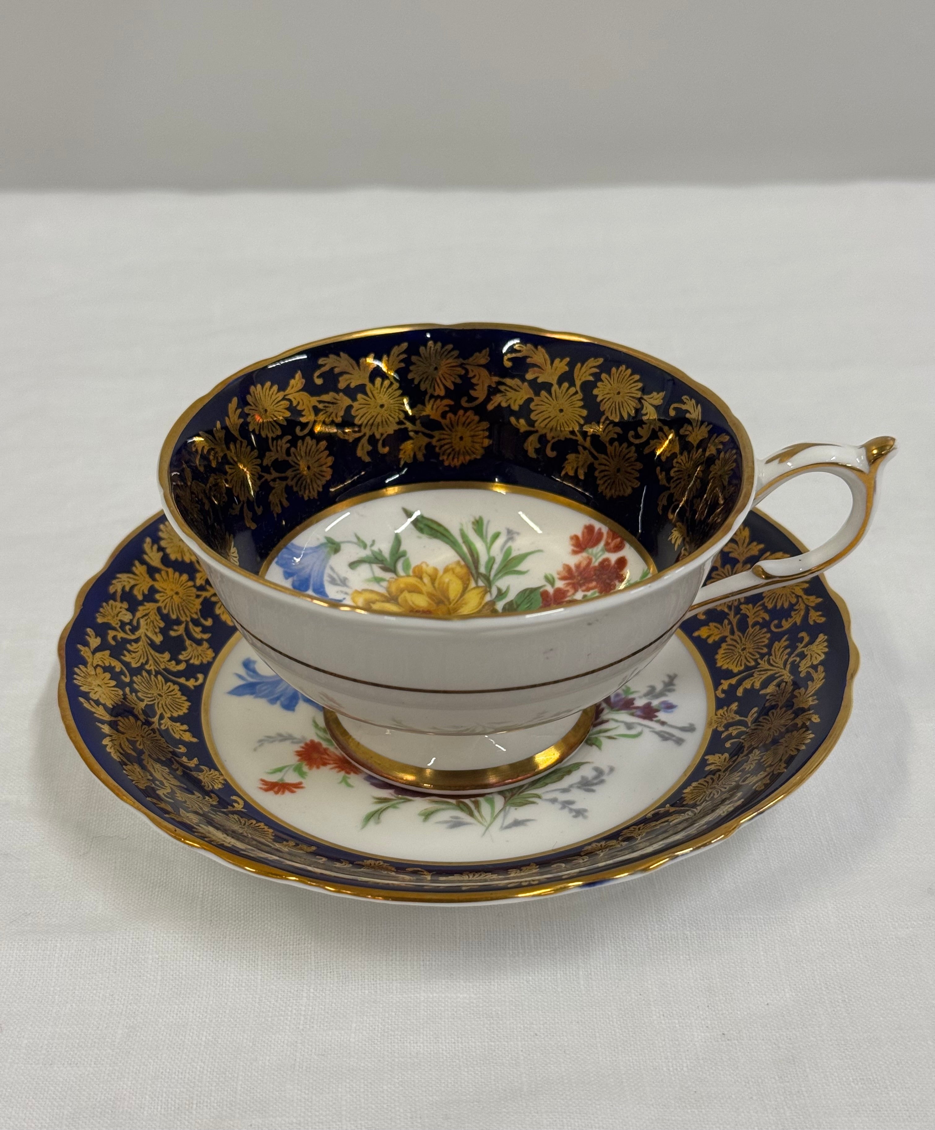 PARAGON Floral Bouquet Cup & Saucer