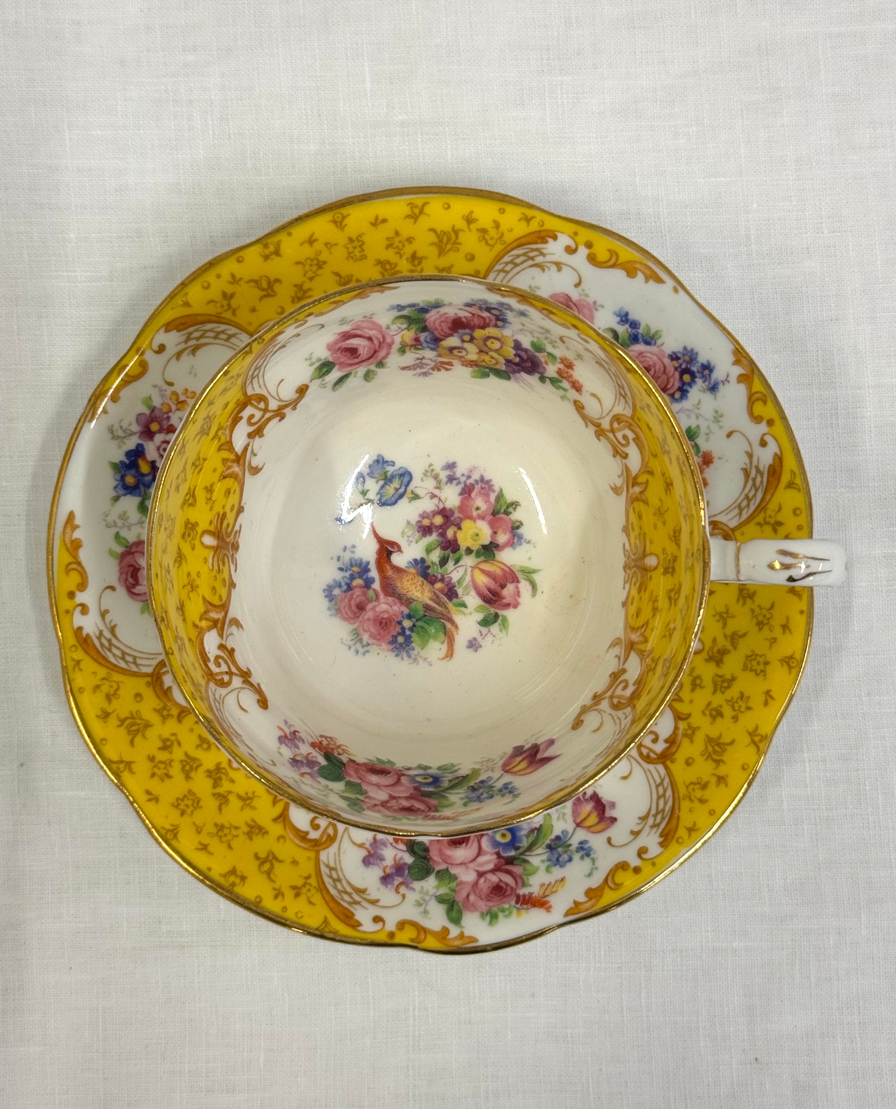 PARAGON 'Rockingham' Cup & Saucer