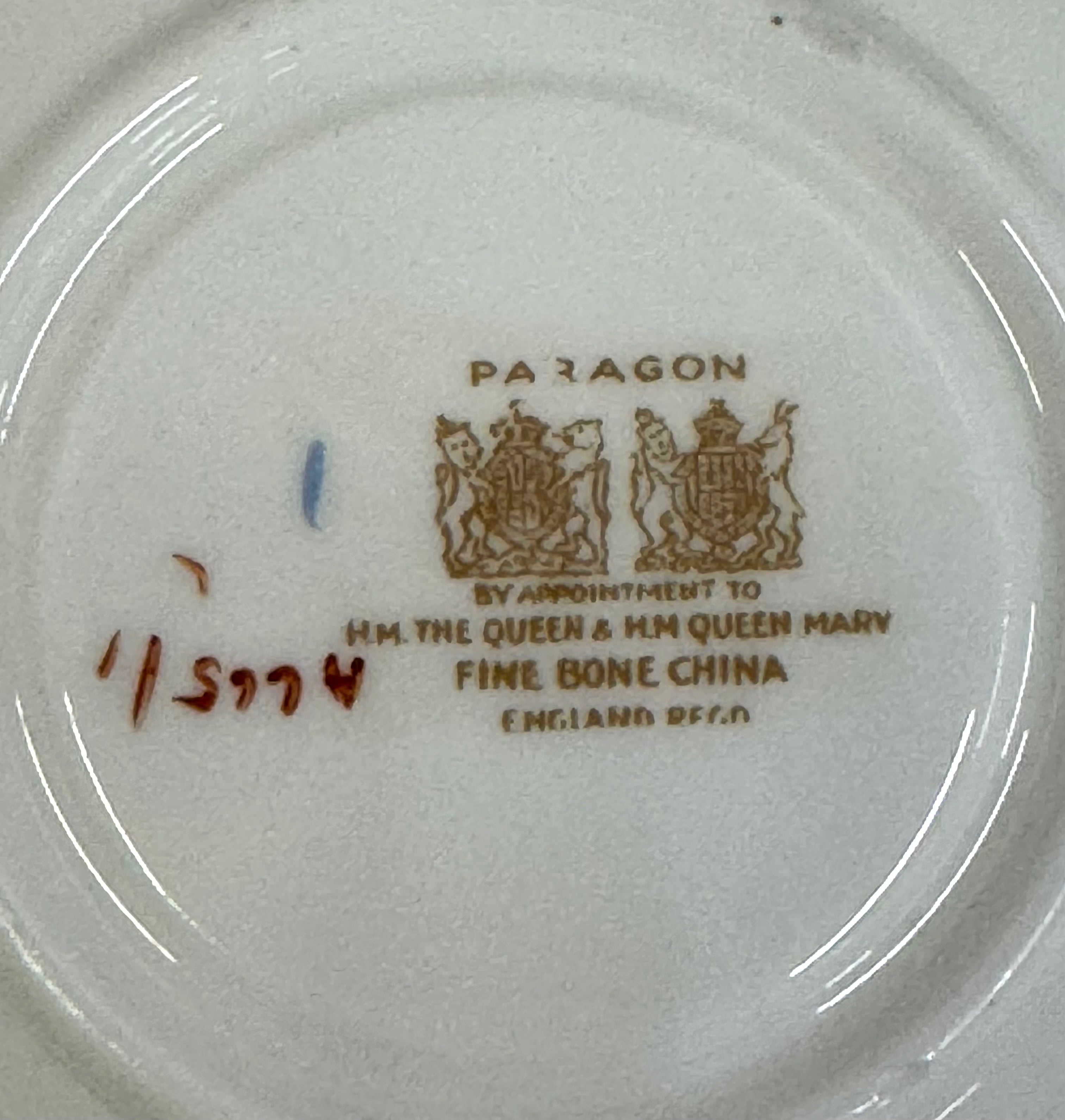 PARAGON Light Blue Cup & Saucer