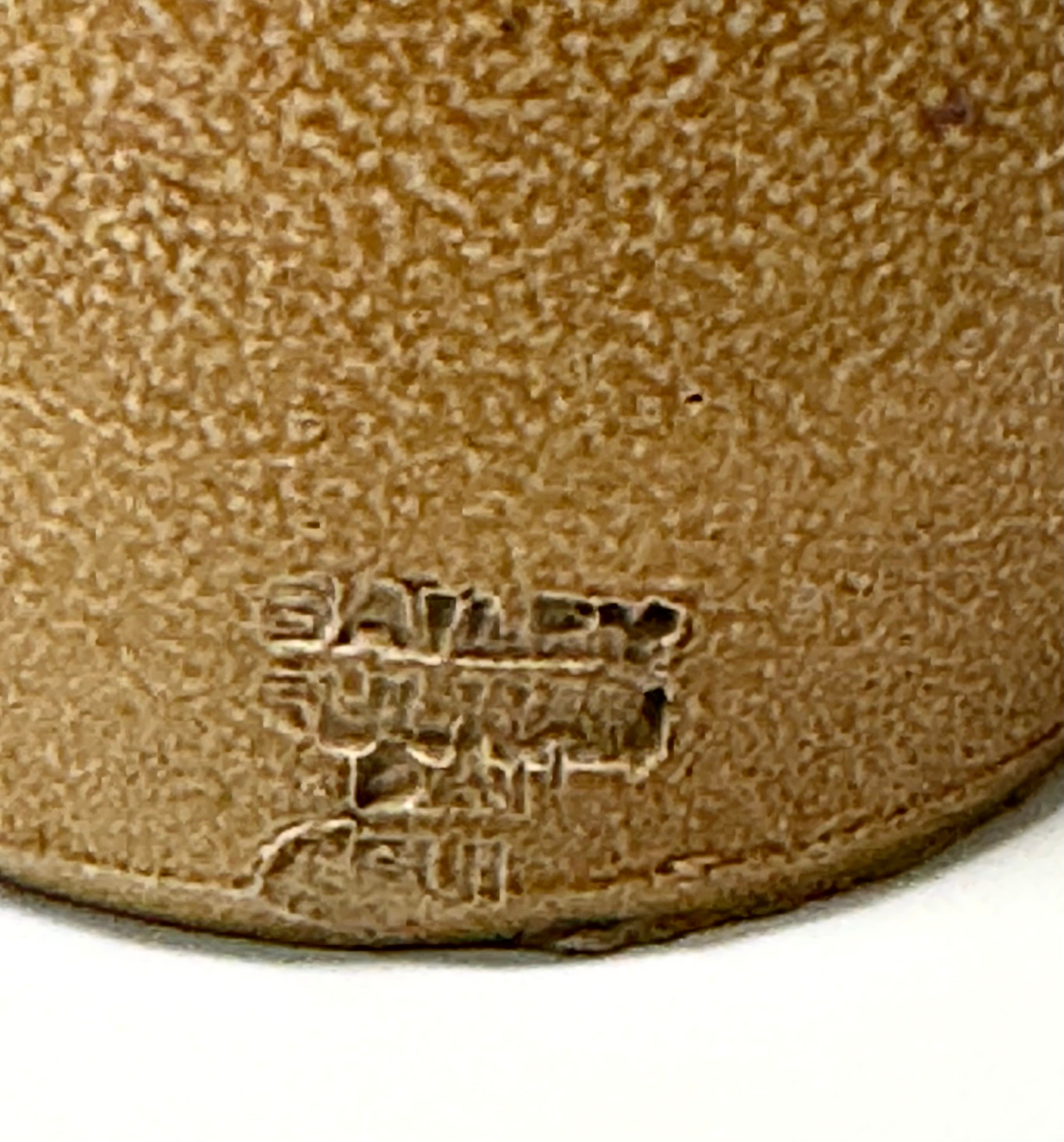 Antique BAILEY Stoneware Bottle