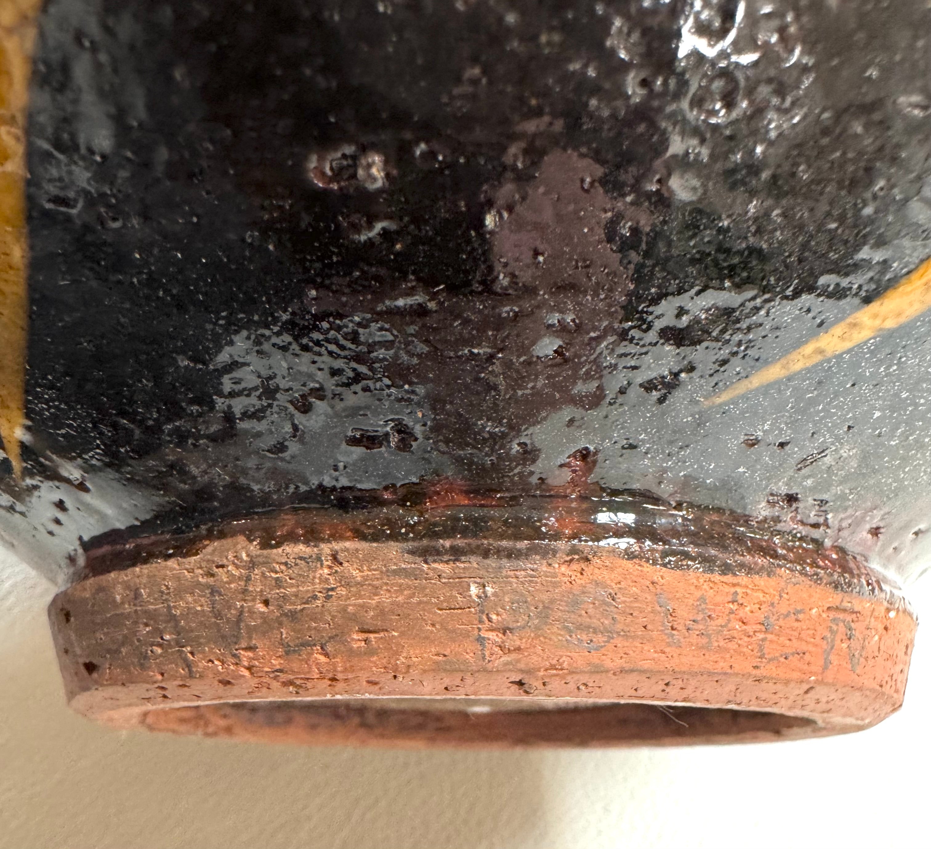 CLIVE BOWEN Drip Glaze 9" Bowl (Signed)