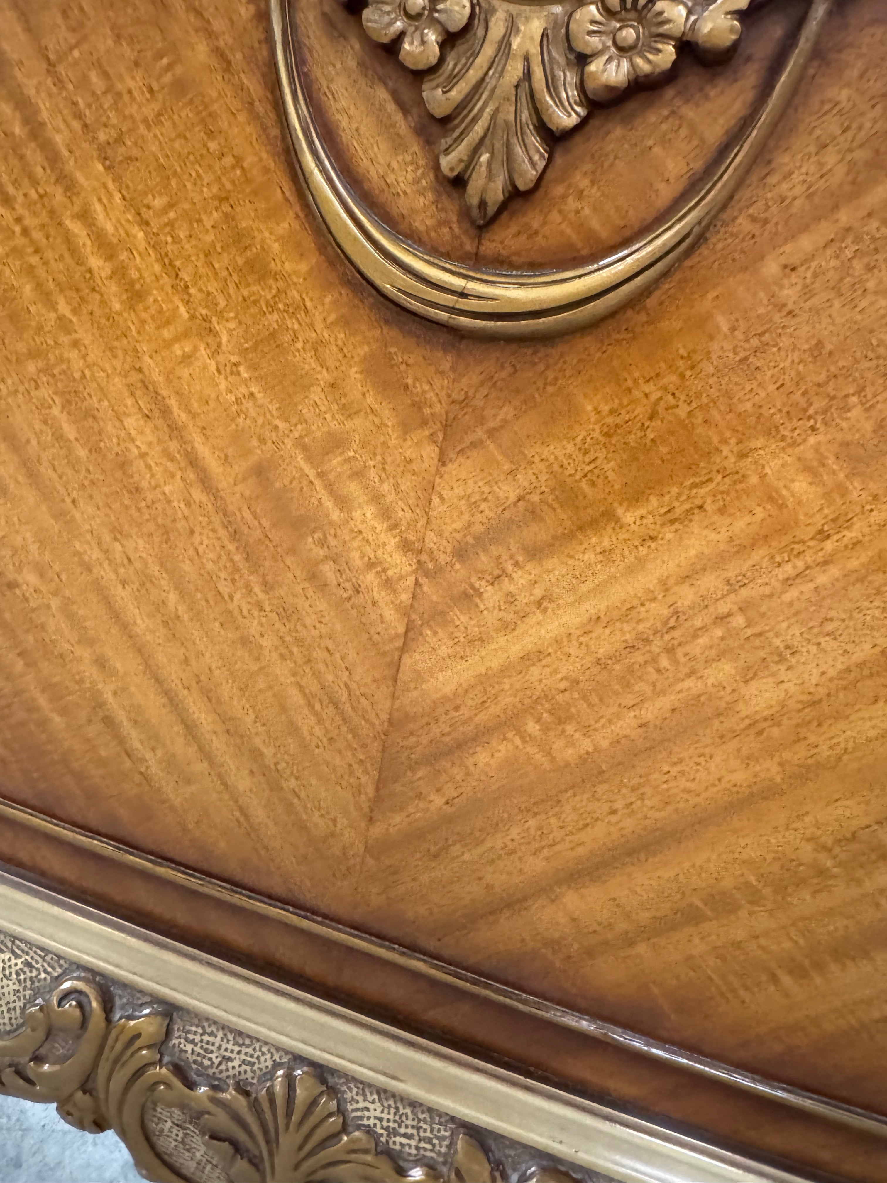 Vintage French Provincial Twin Bed