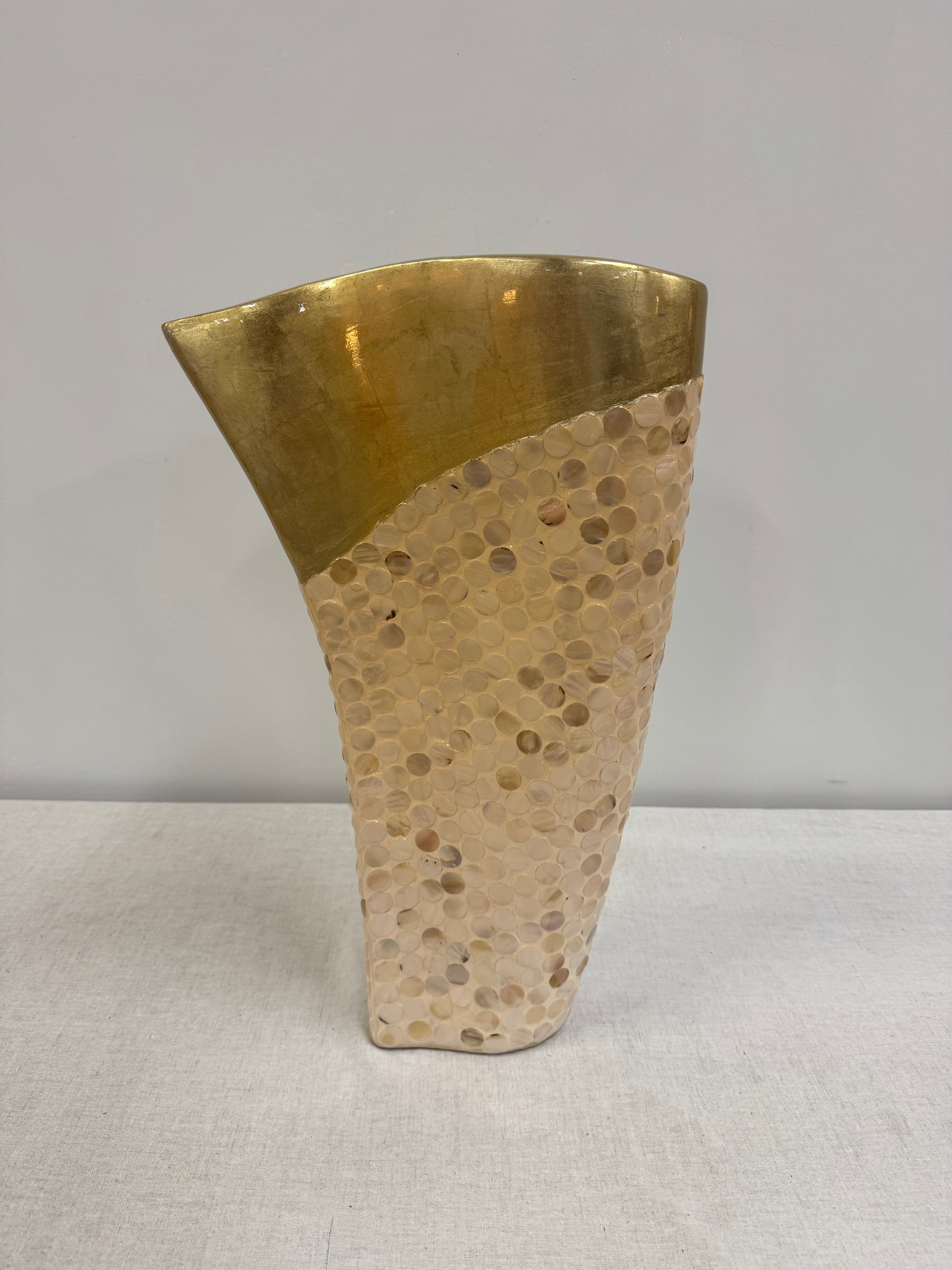 Penny Mosaic 22" Vase