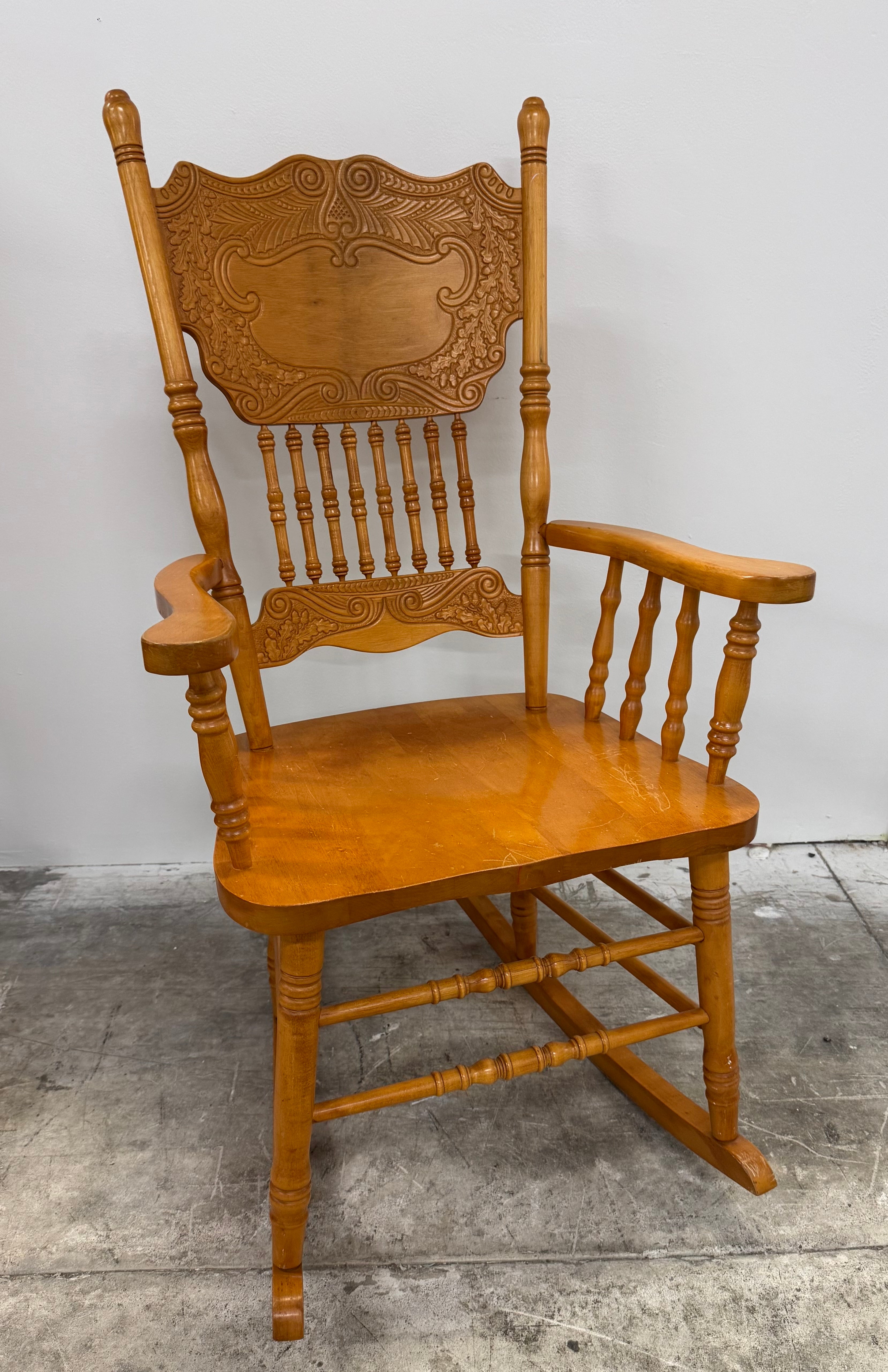 Spindle Back Rocking Chair