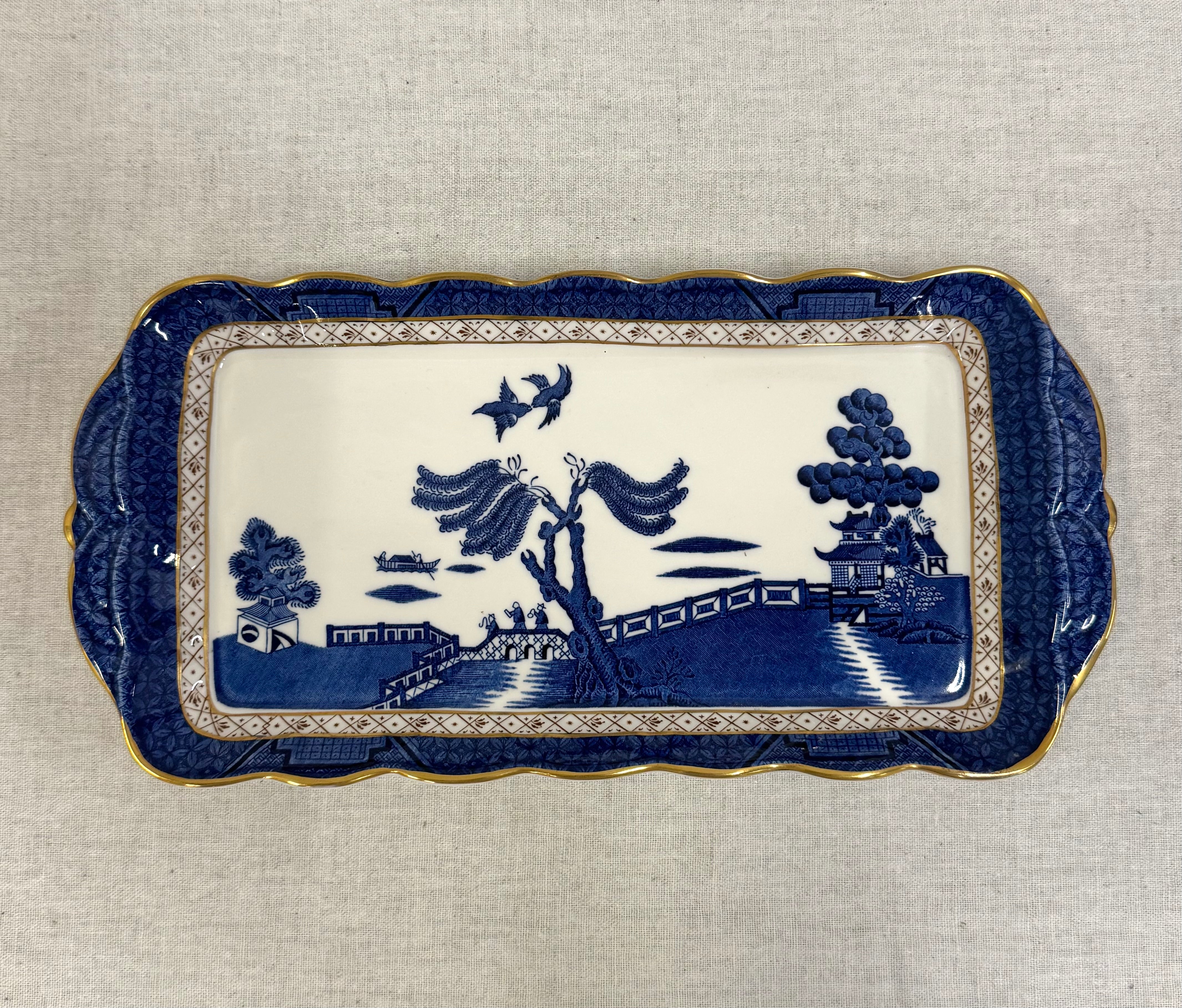 ROYAL DOULTON BOOTH'S 'Real Old Willow' Tray