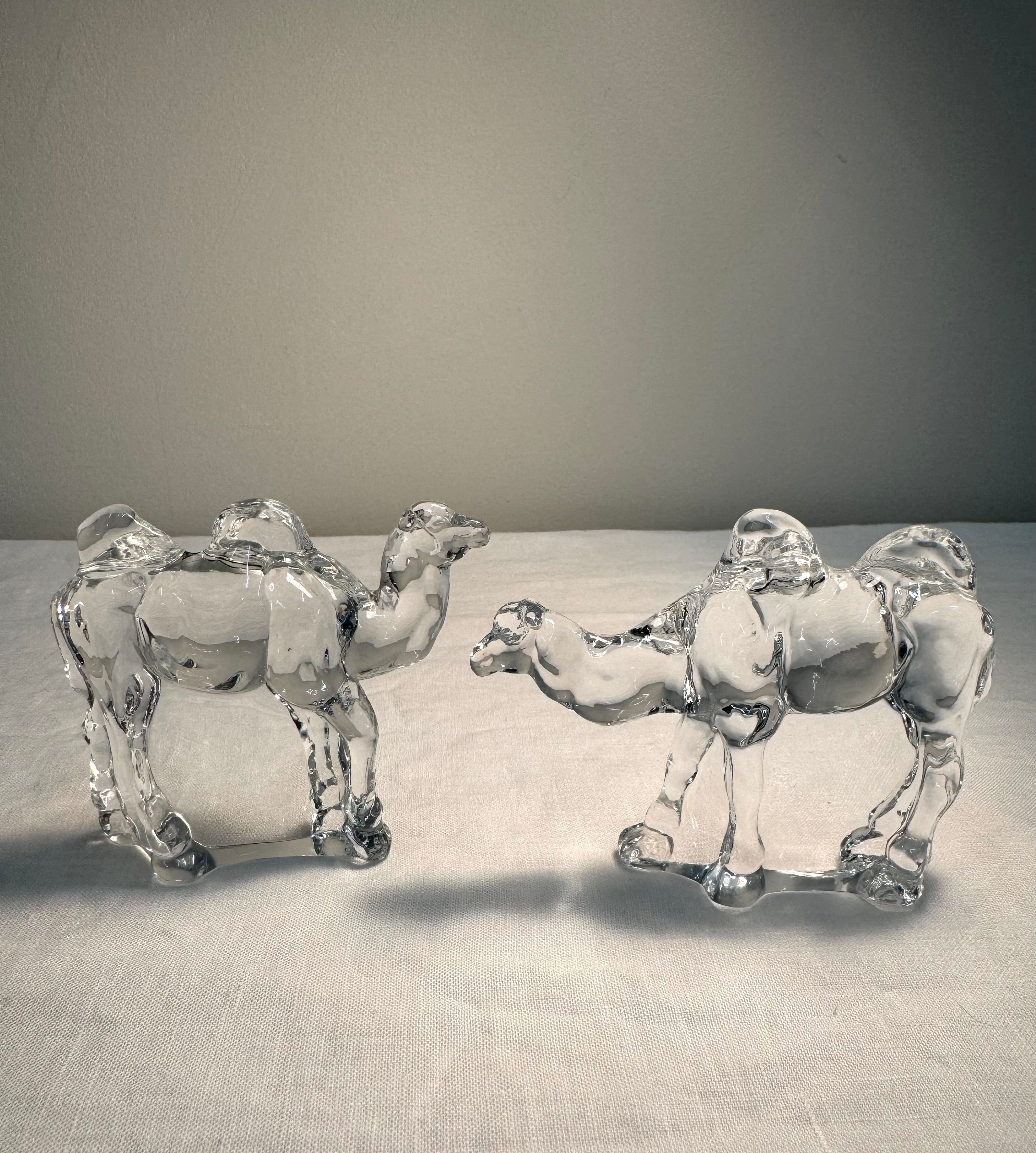 FRANKLIN MINT 'Animals of the Ark' Camels Set of 2