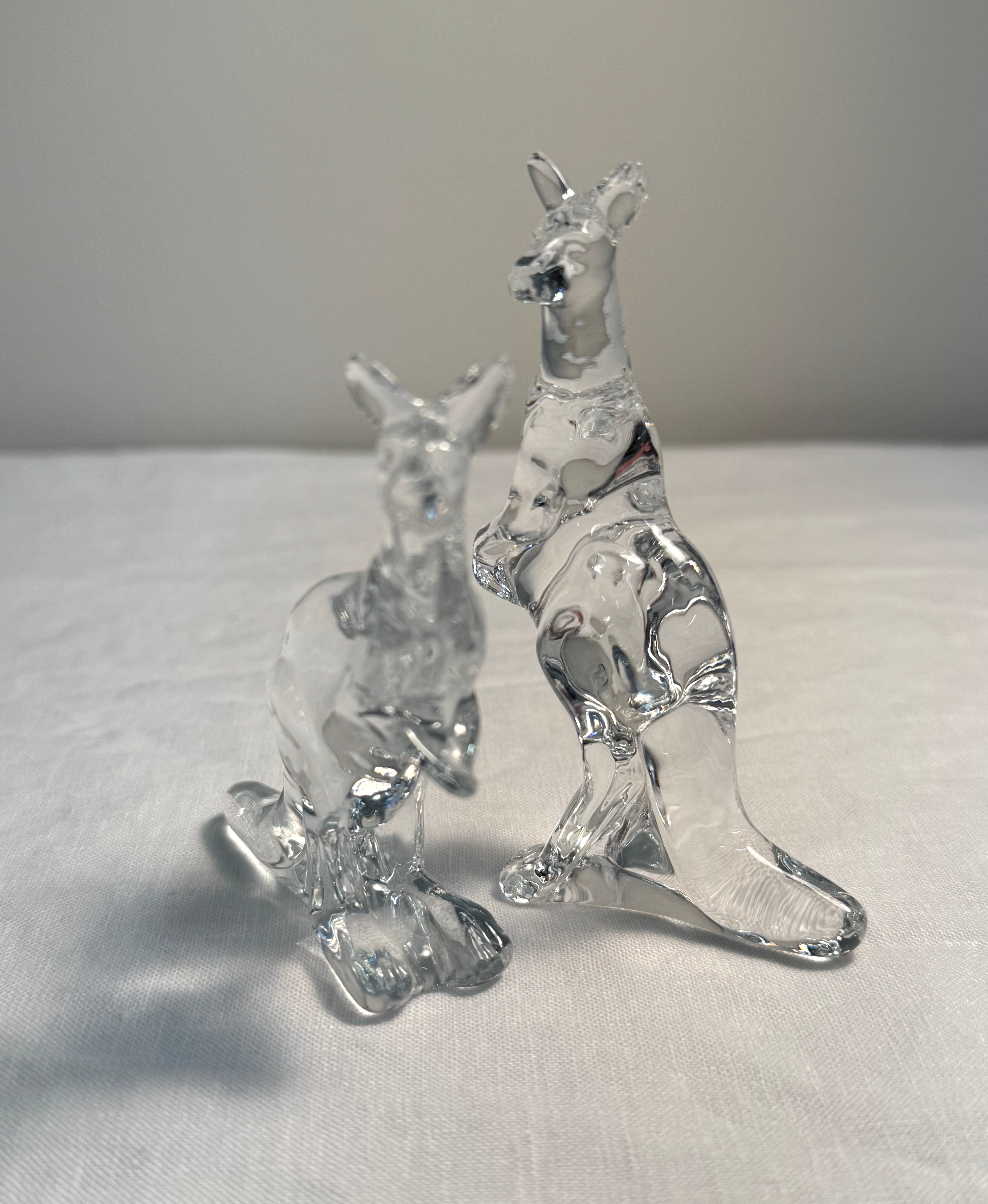 FRANKLIN MINT 'Animals of the Ark' Kangaroos Set of 2