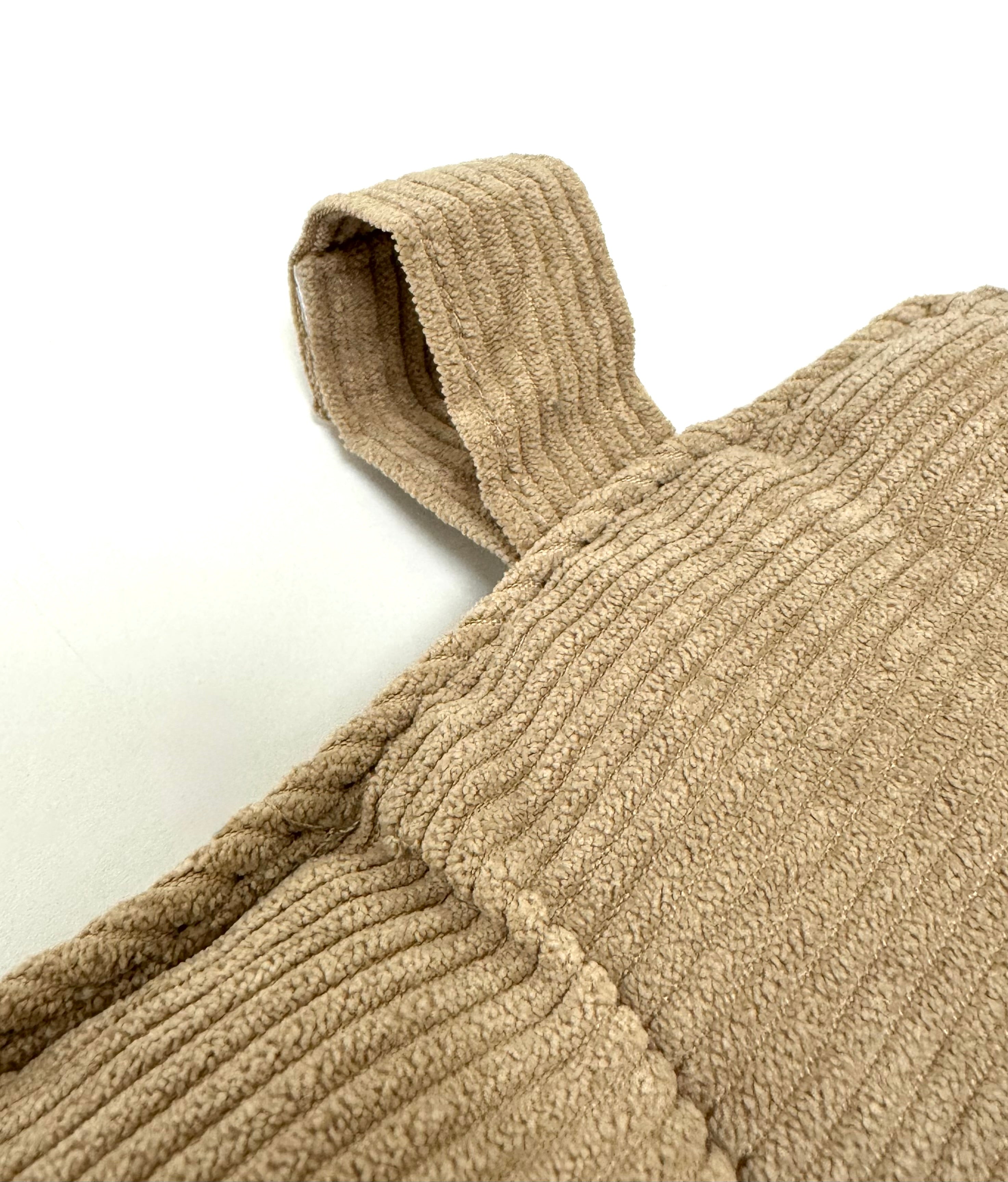 NEW! Beige Corduroy 16" Seat Cushions Set of 6