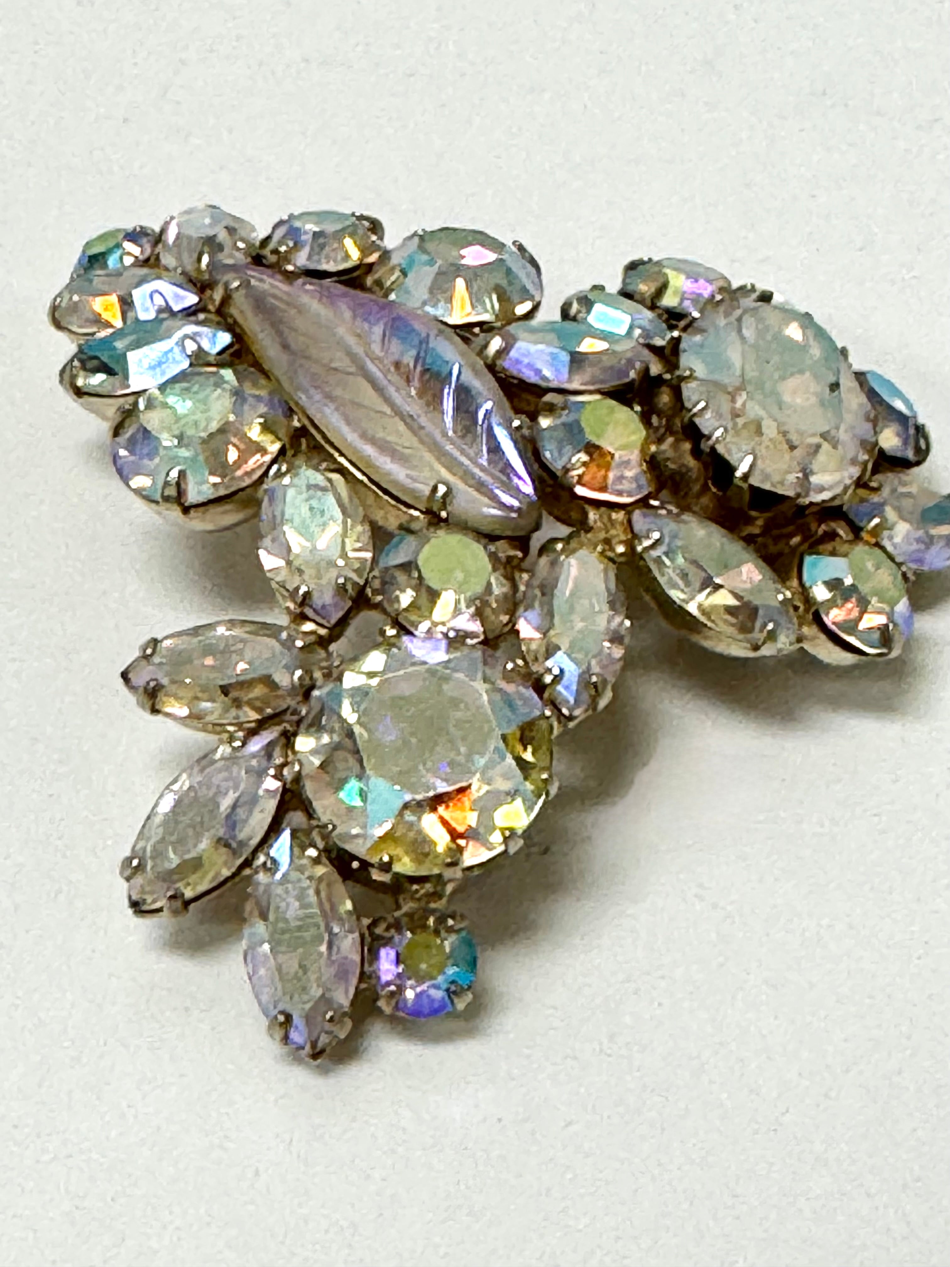 SHERMAN Aurora Borealis Brooch