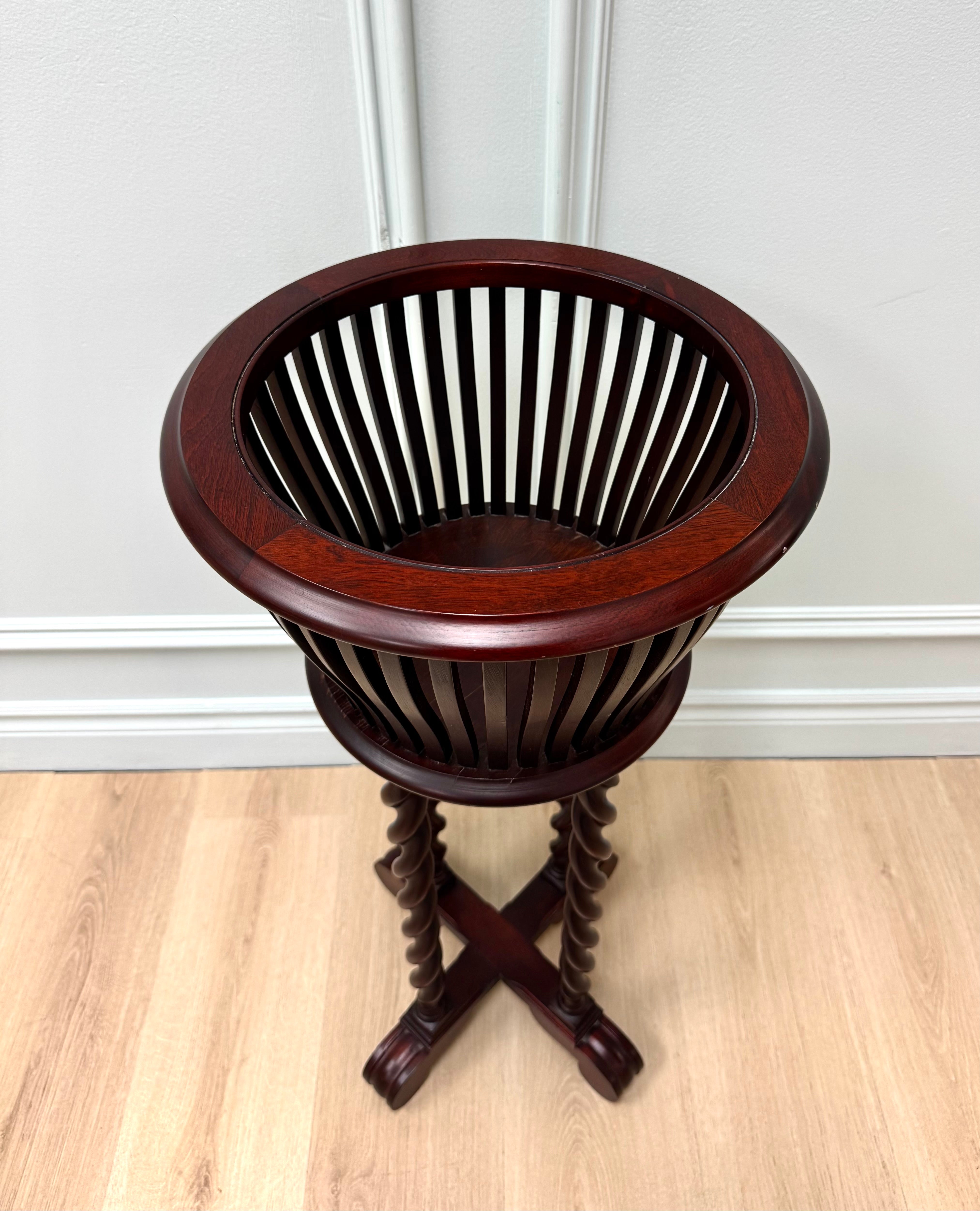 Barley Twist Plant Stand