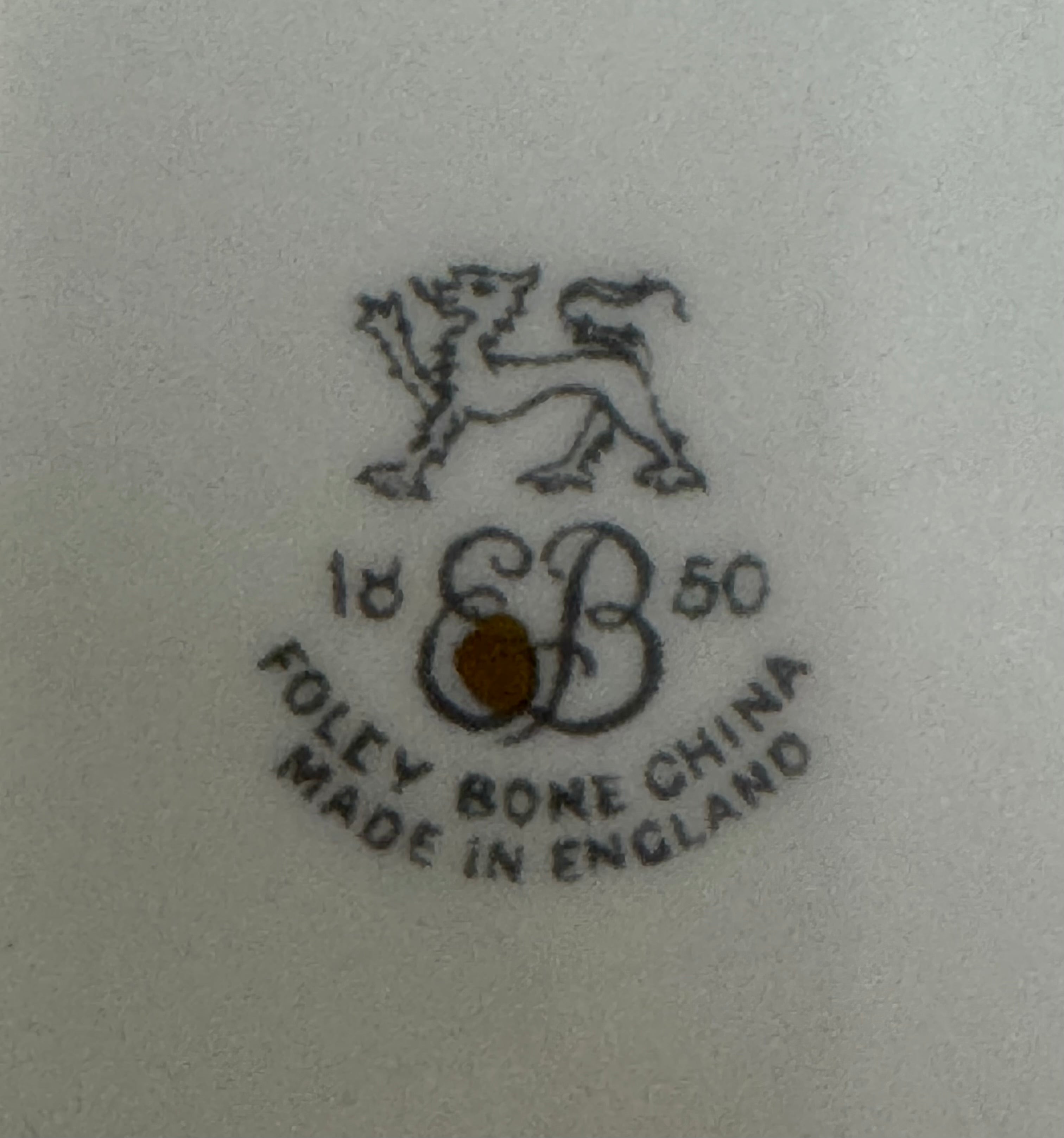 FOLEY 'Spring Bouquet' Cup & Saucer