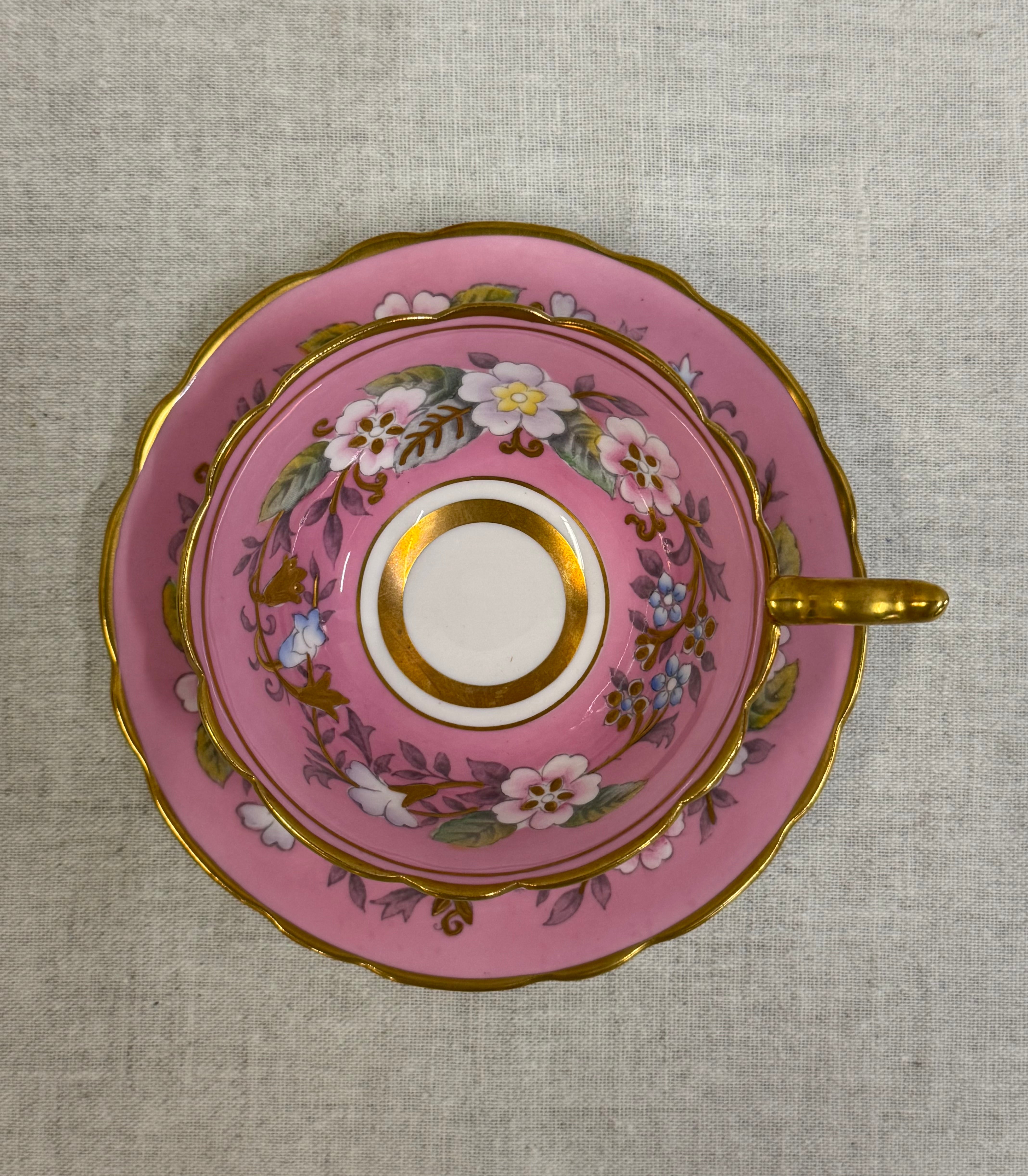 ROYAL STAFFORD 'Garland' Cup & Saucer