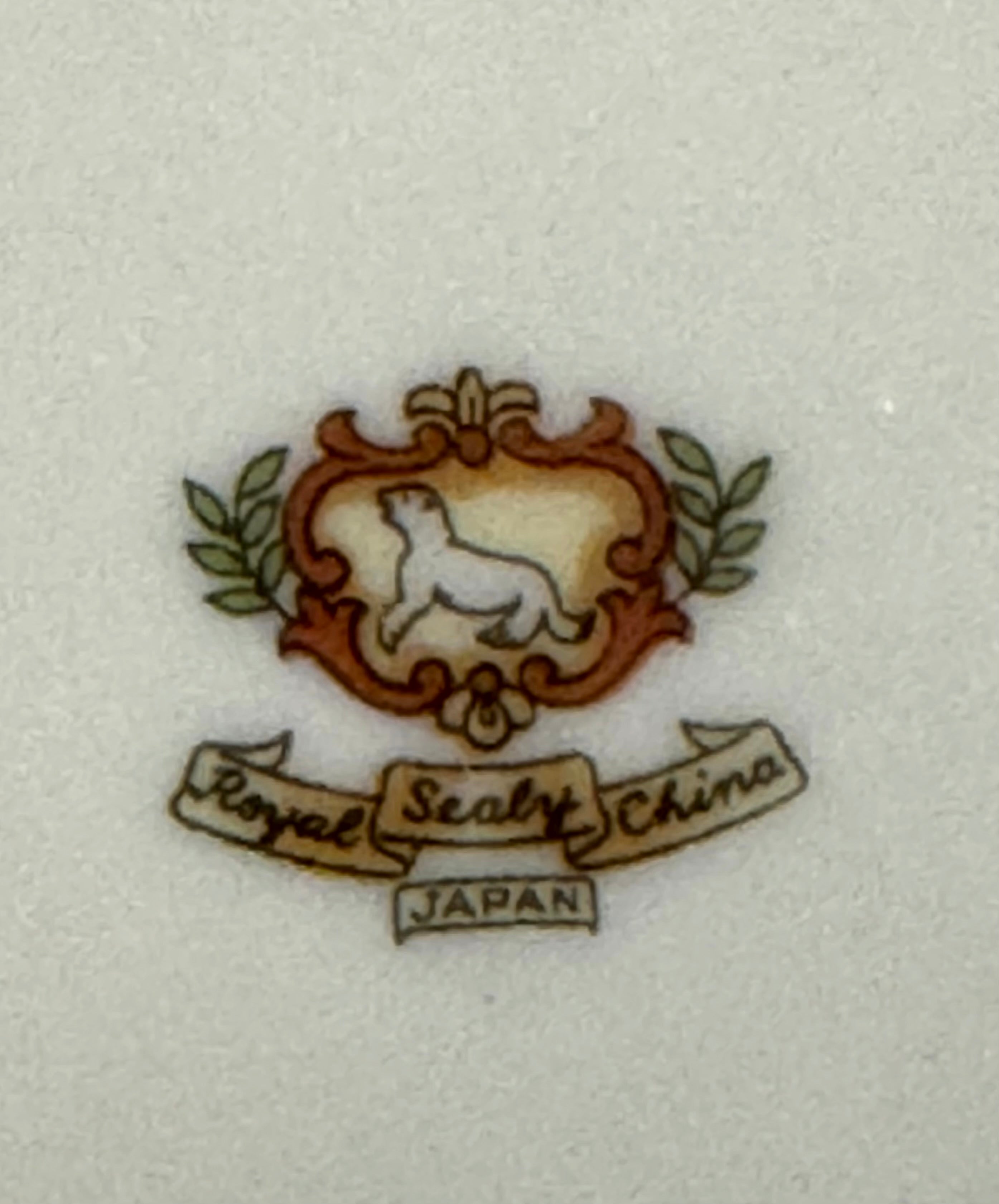 ROYAL SEALY Black and Gold Cup & Saucer