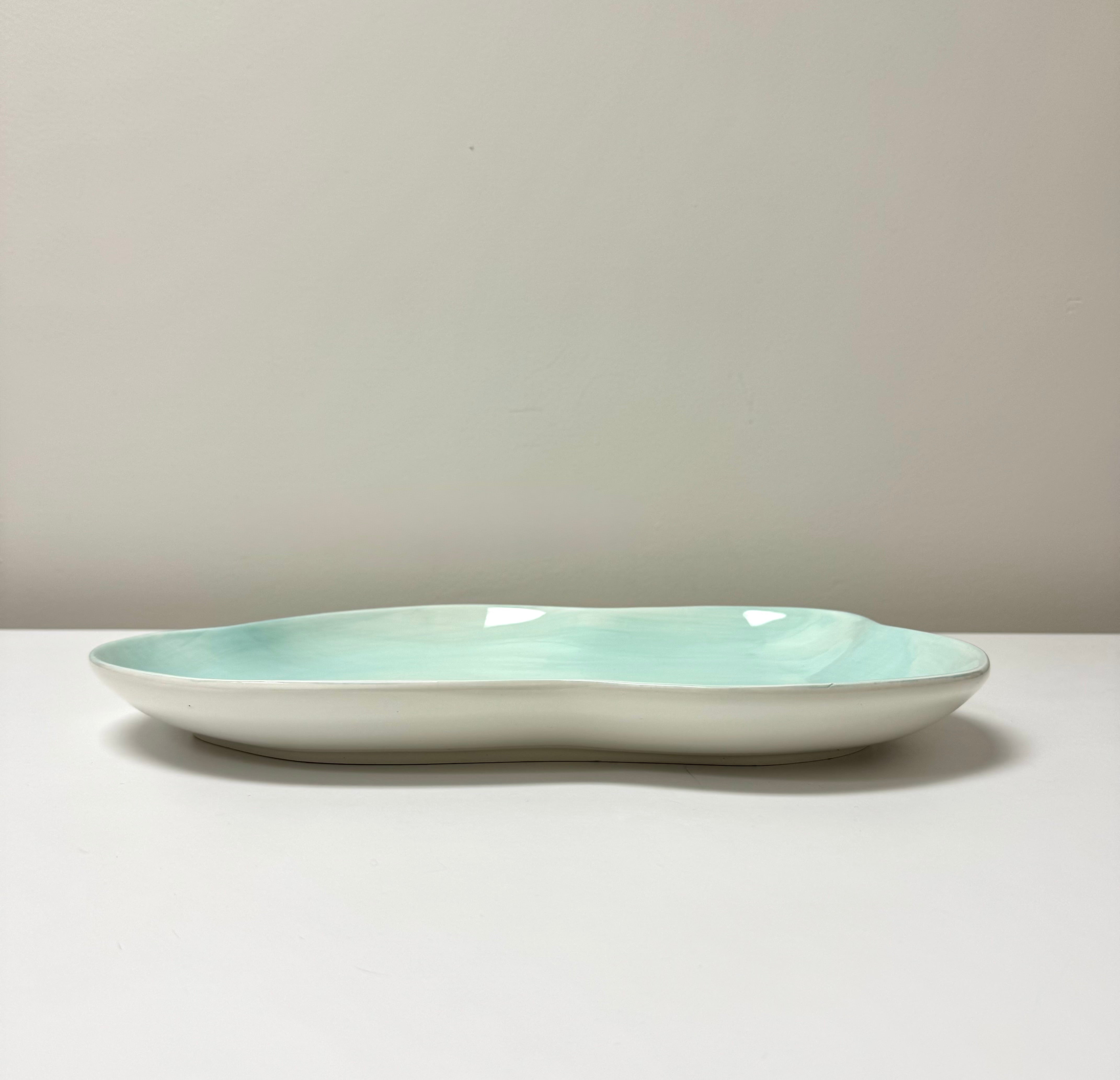 Light Blue Organic Platter