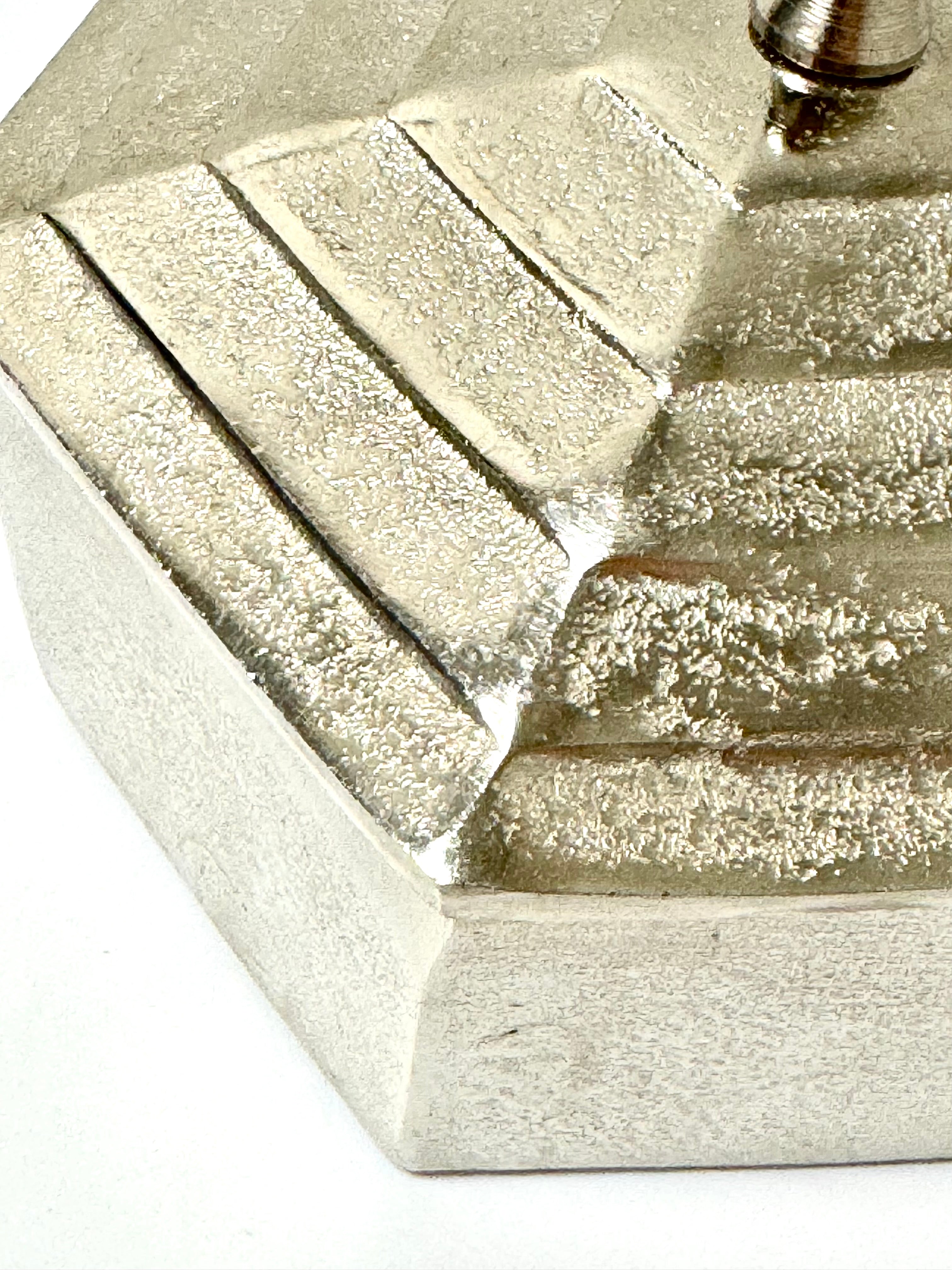 Hexagonal Metal Stepped Box