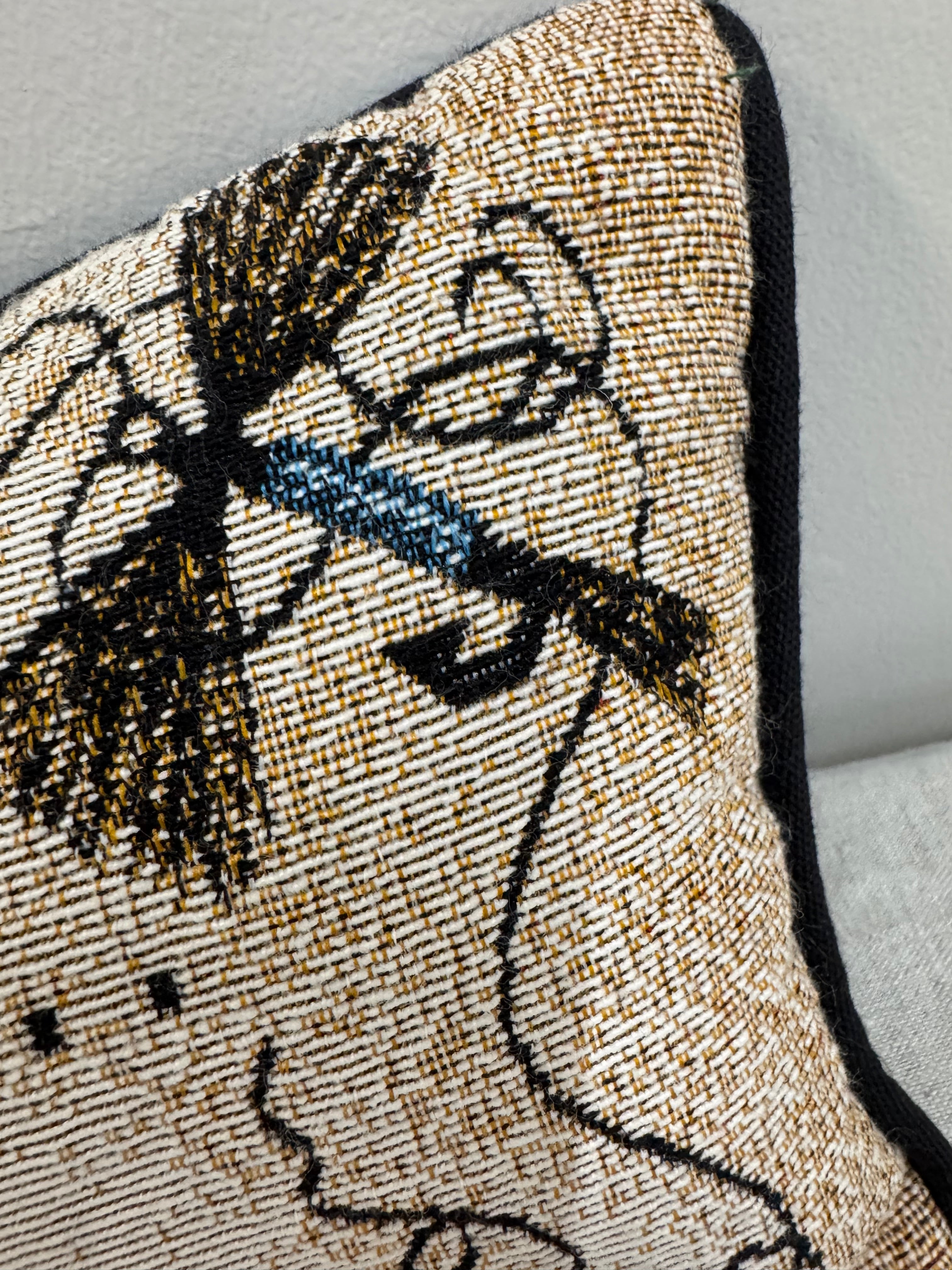 'A Fisherman Lives Here...' 12" Pillow