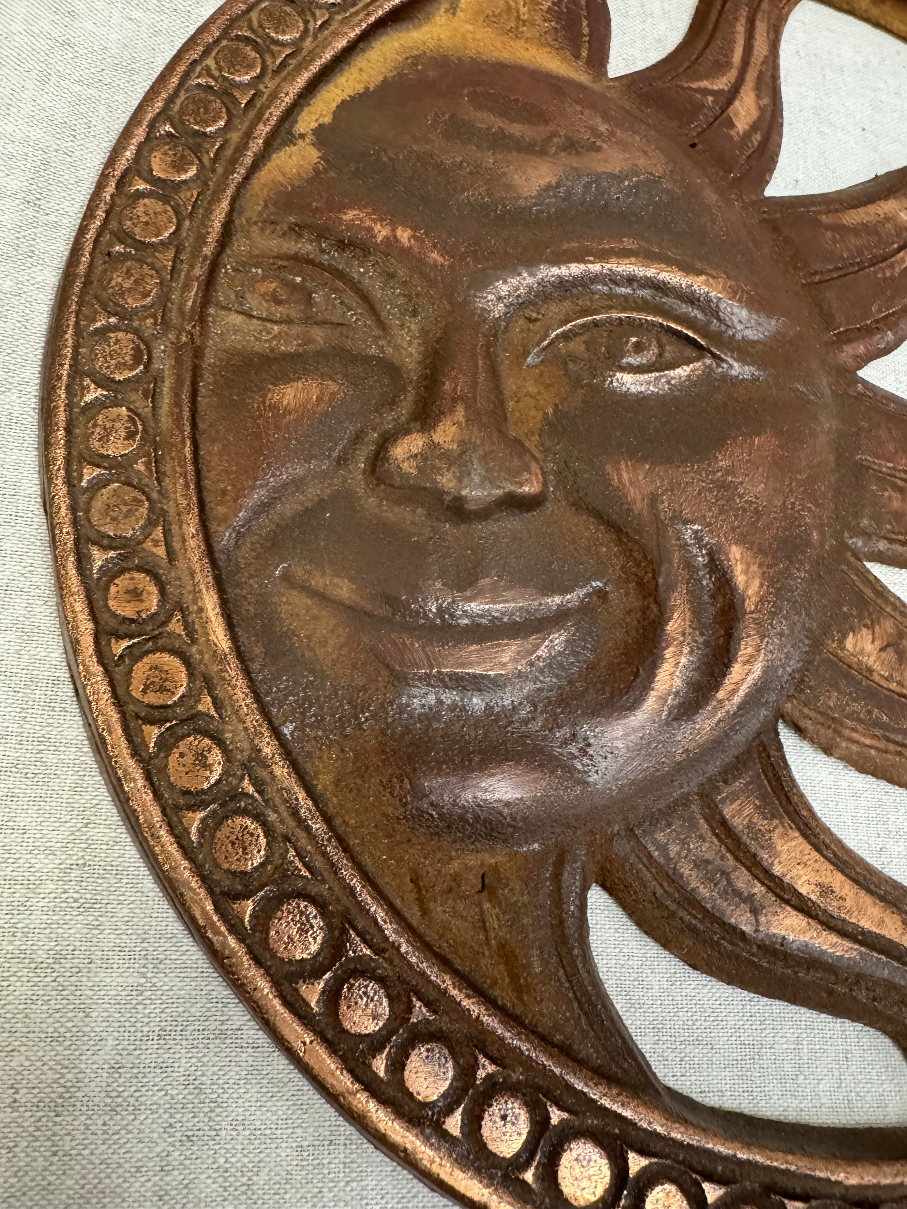Copper Sun 12" Stepping Stone