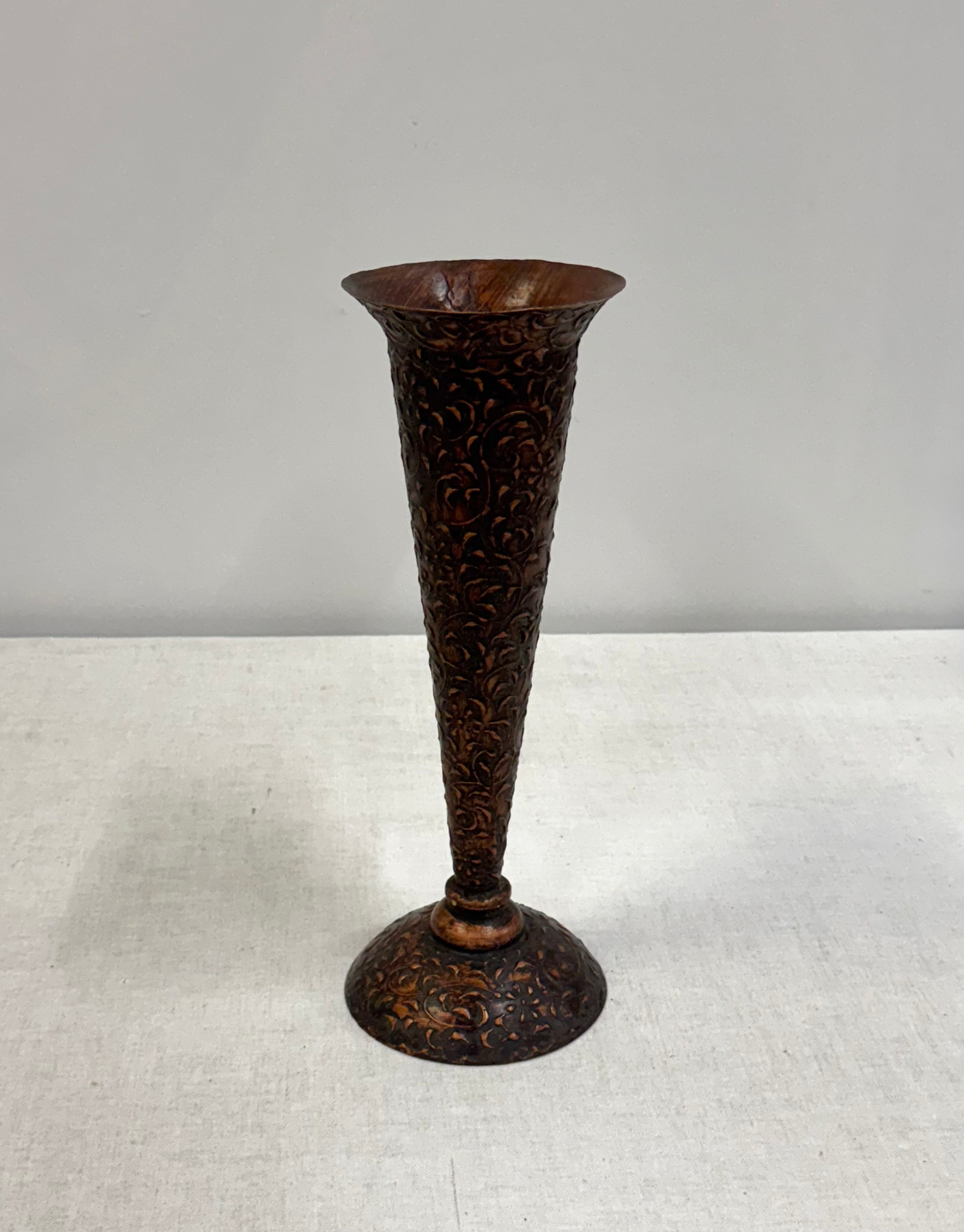 Tapered Copper 14-1/2" Vessel