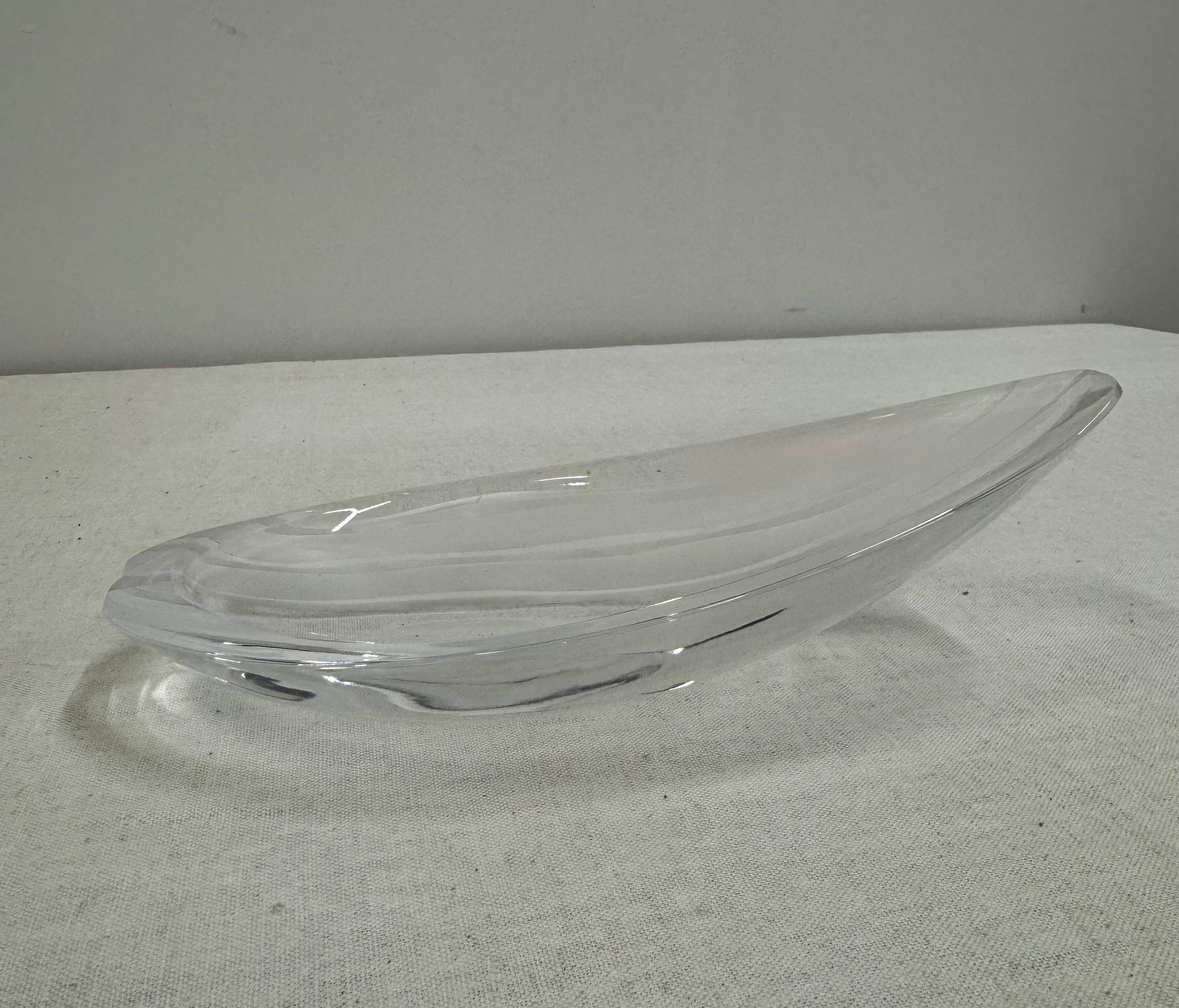 Sculptural Glass Bowl