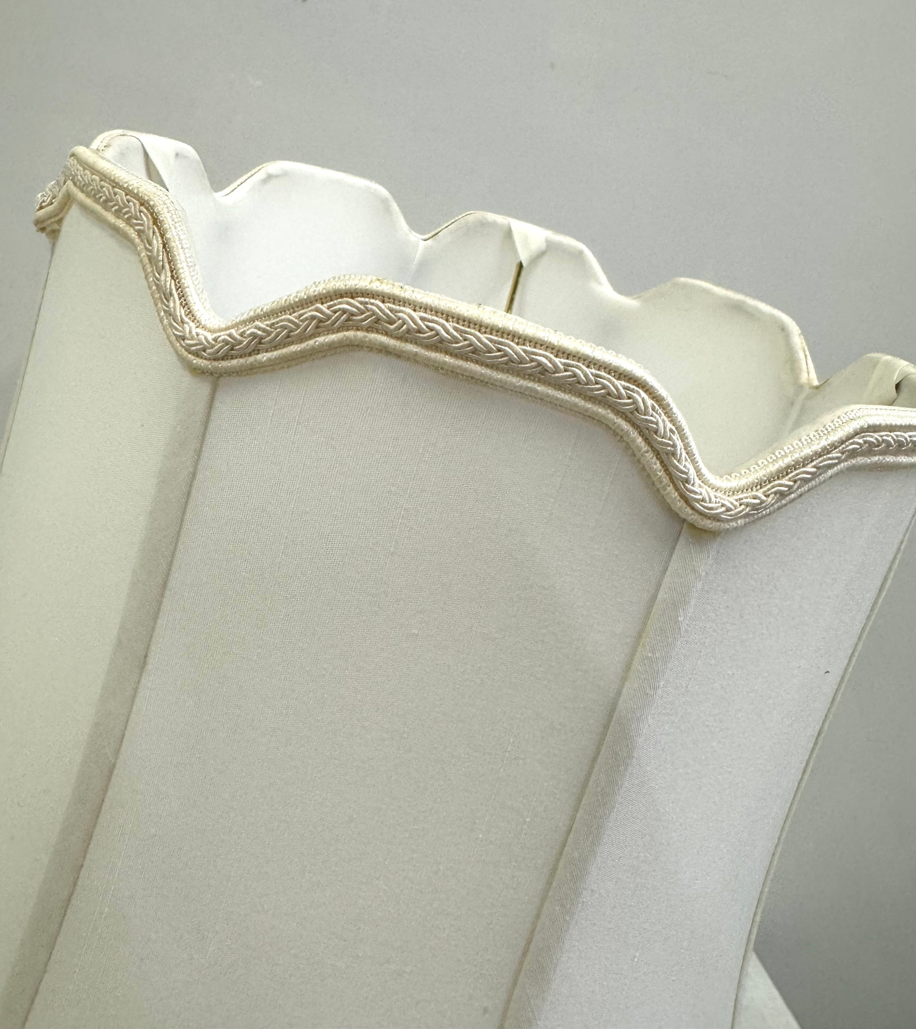 Vintage STIFFEL Solid Brass Spiral Lamp