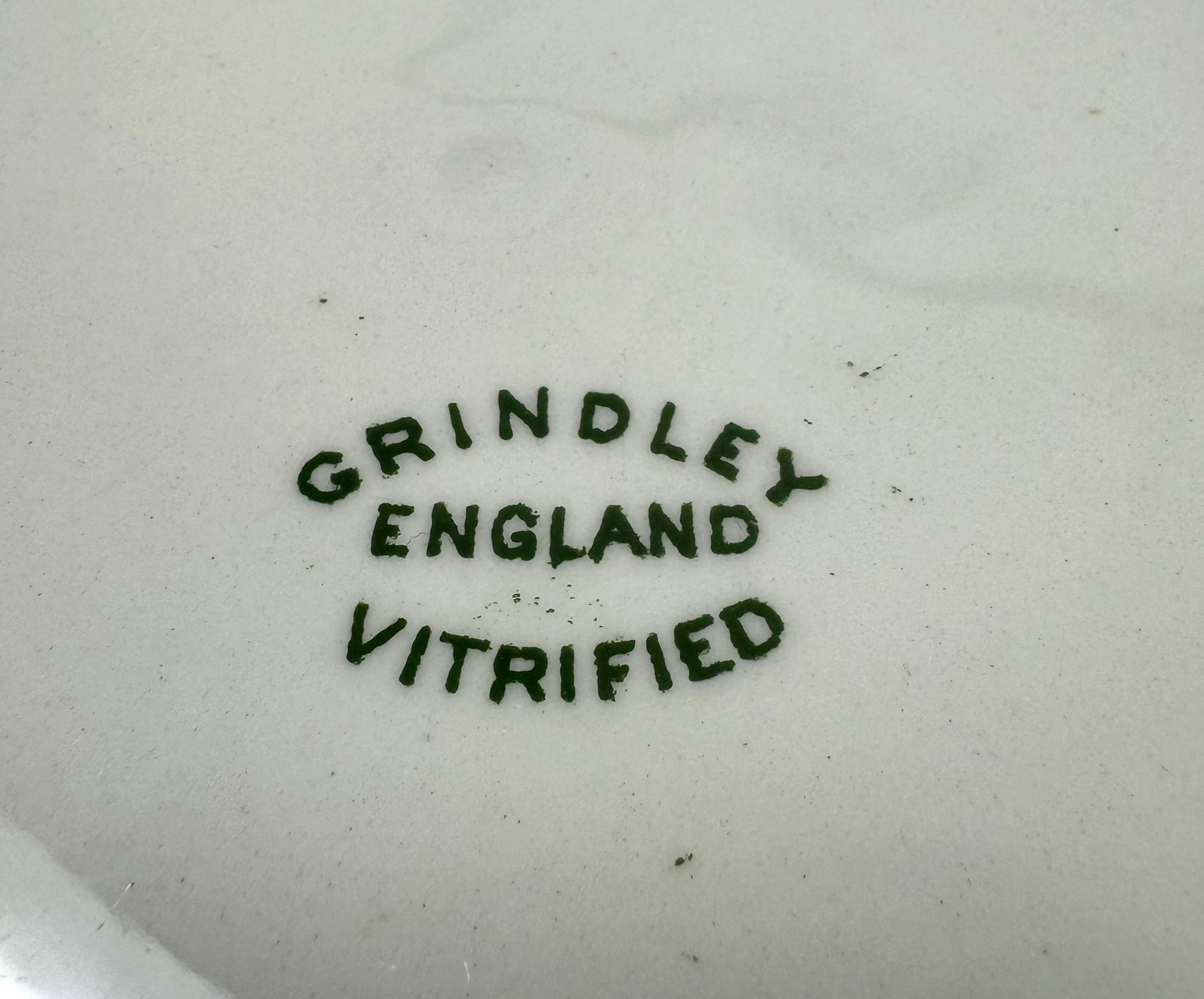 Vintage GRINDLEY Art Deco Hotelware 10" Plate