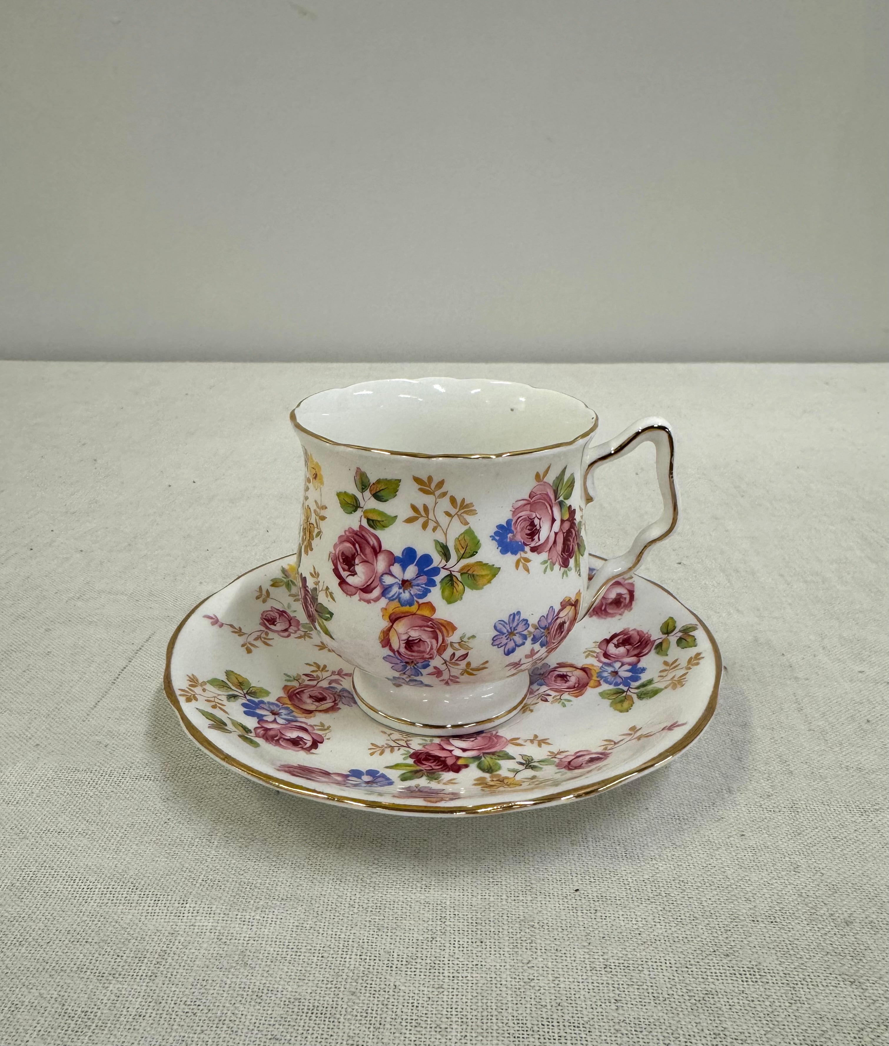 ROYAL STAFFORD 'June Roses' Cup & Saucer