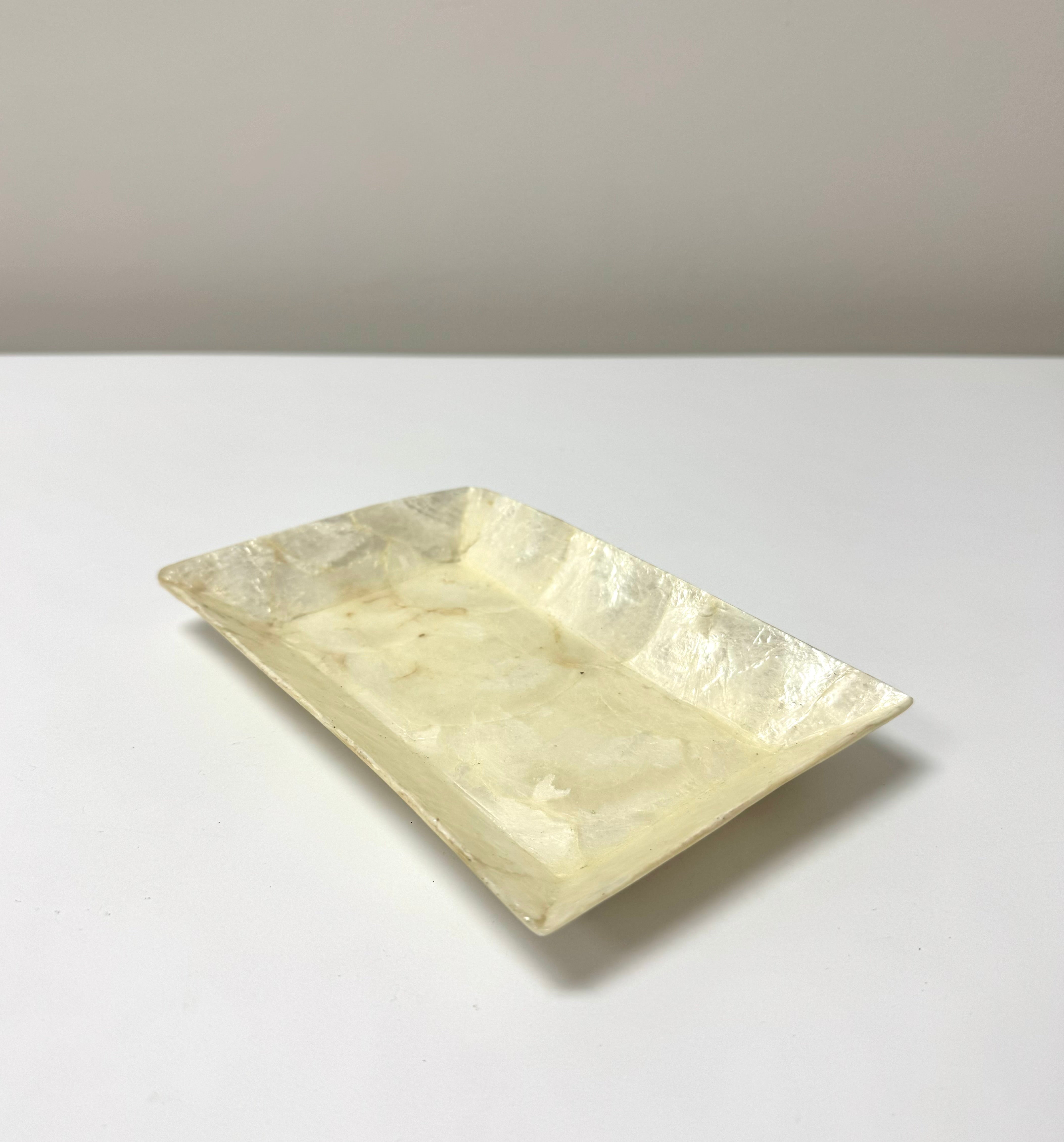 Capiz Small Tray