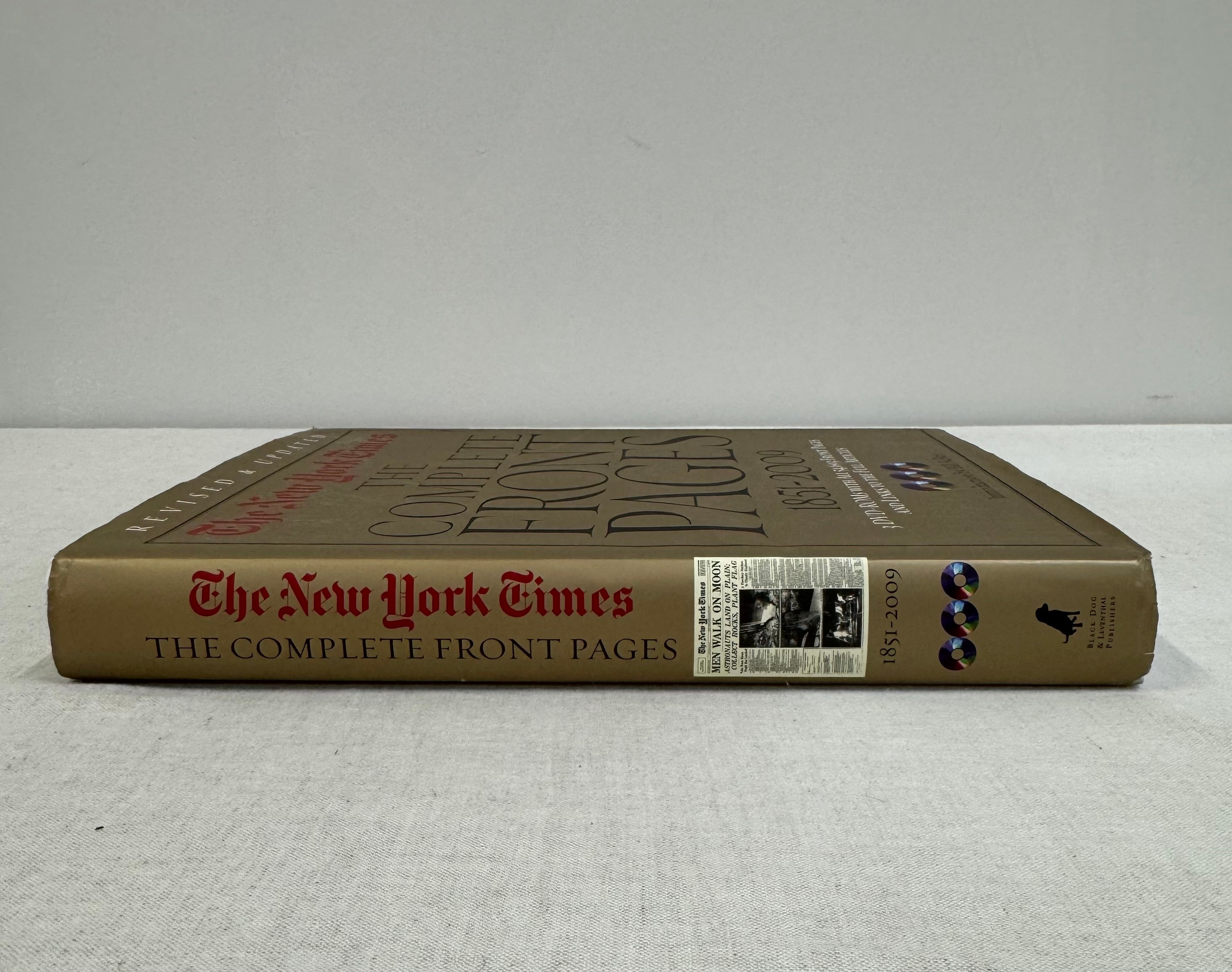 'New York Times The Complete Front Pages' Hardcover