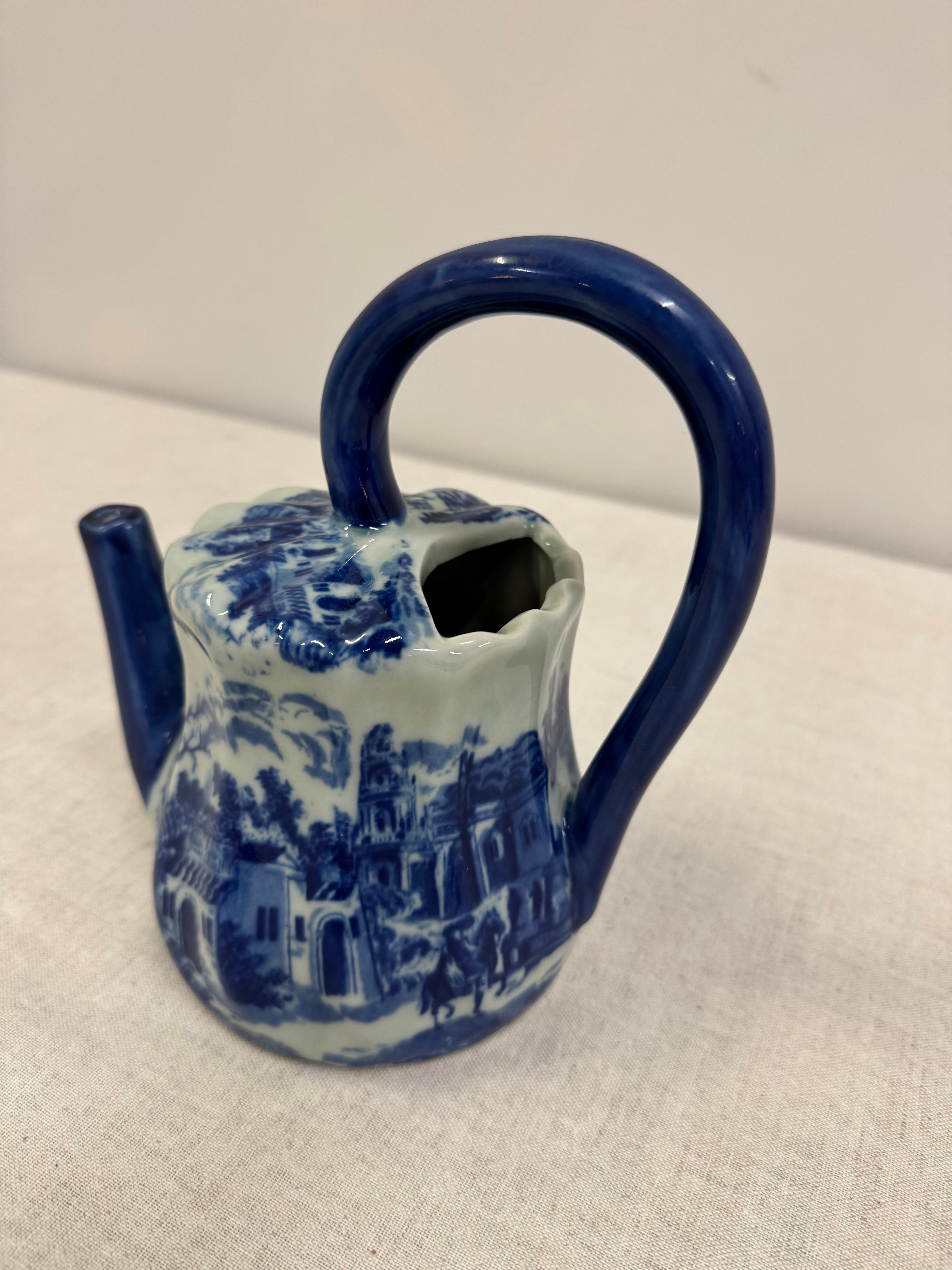 Vintage Victoriaware Blue Ironstone Pitcher