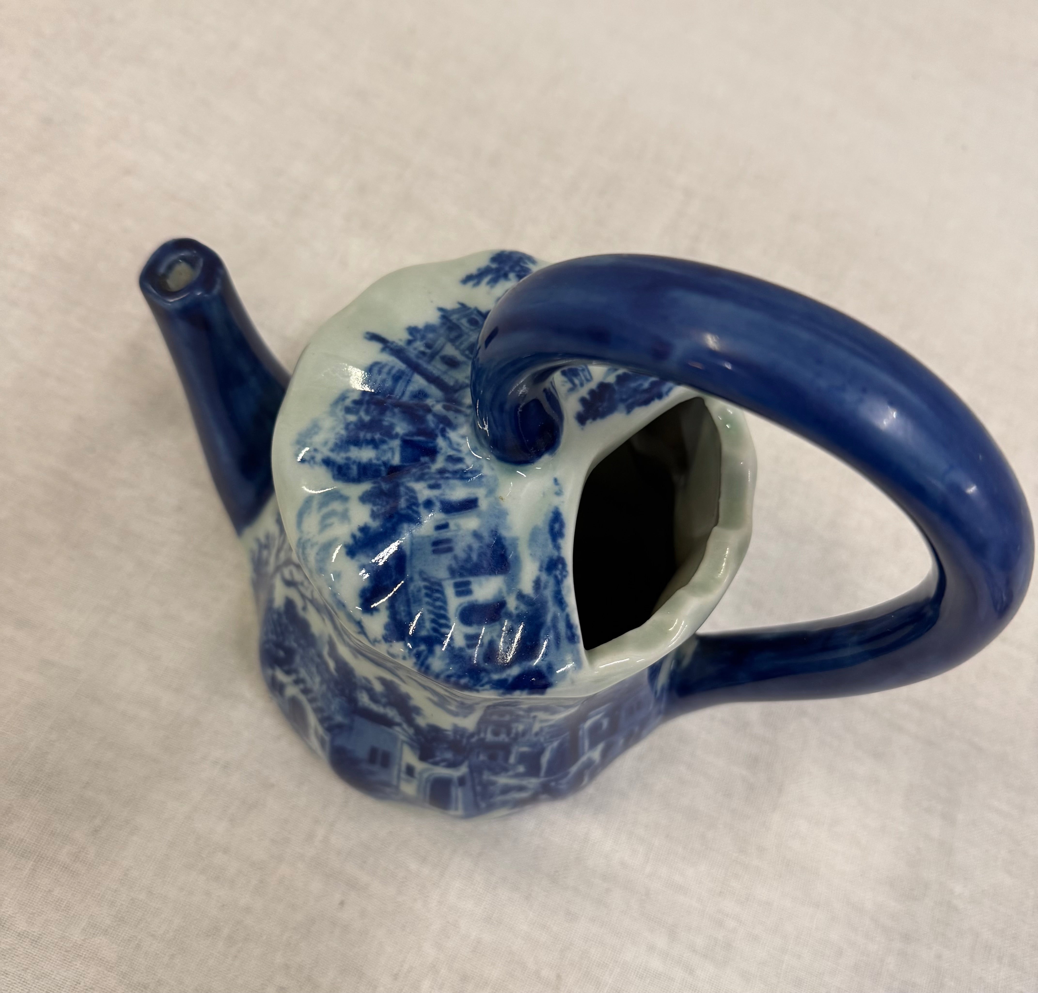 Vintage Victoriaware Blue Ironstone Pitcher
