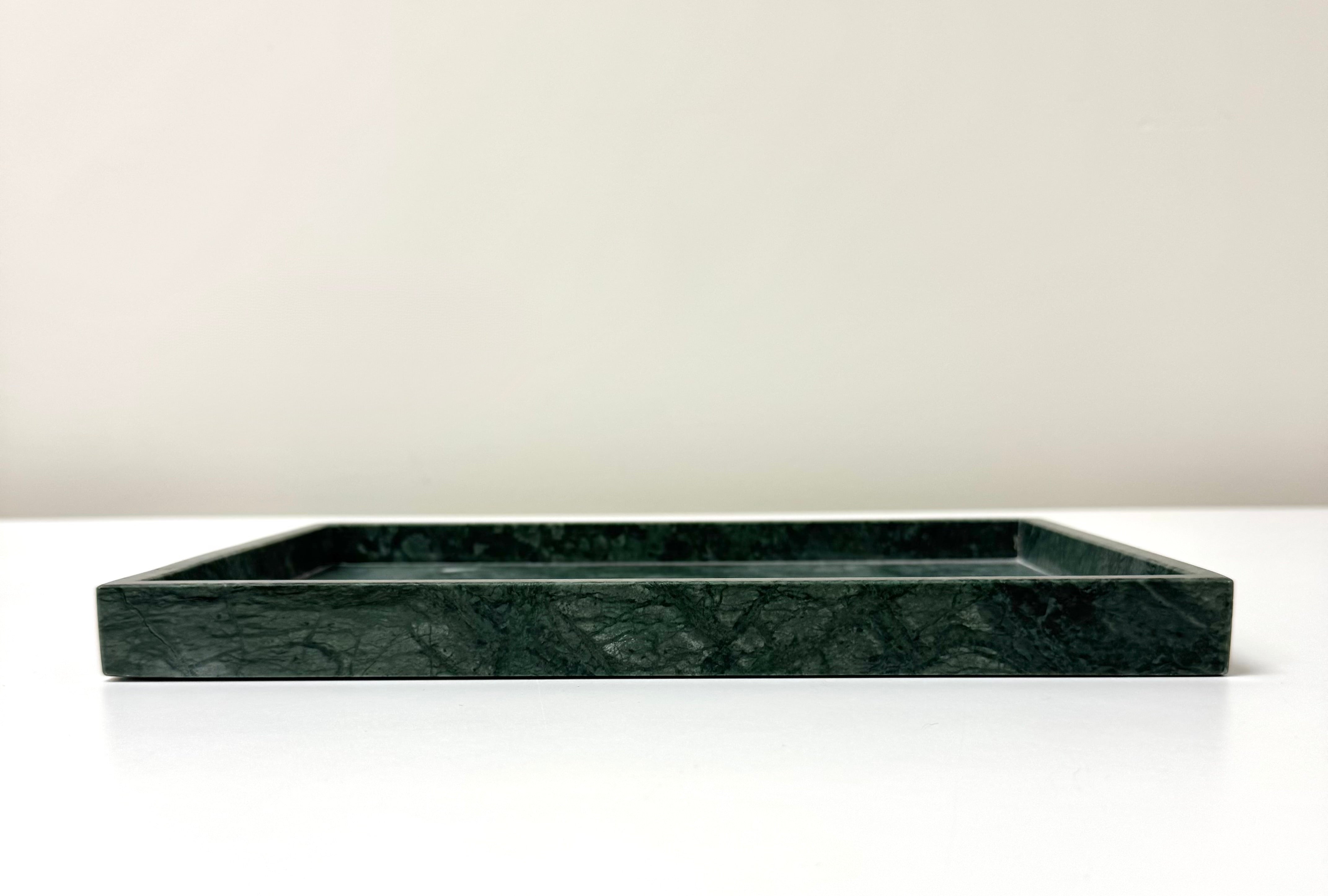 Green Marble Tray