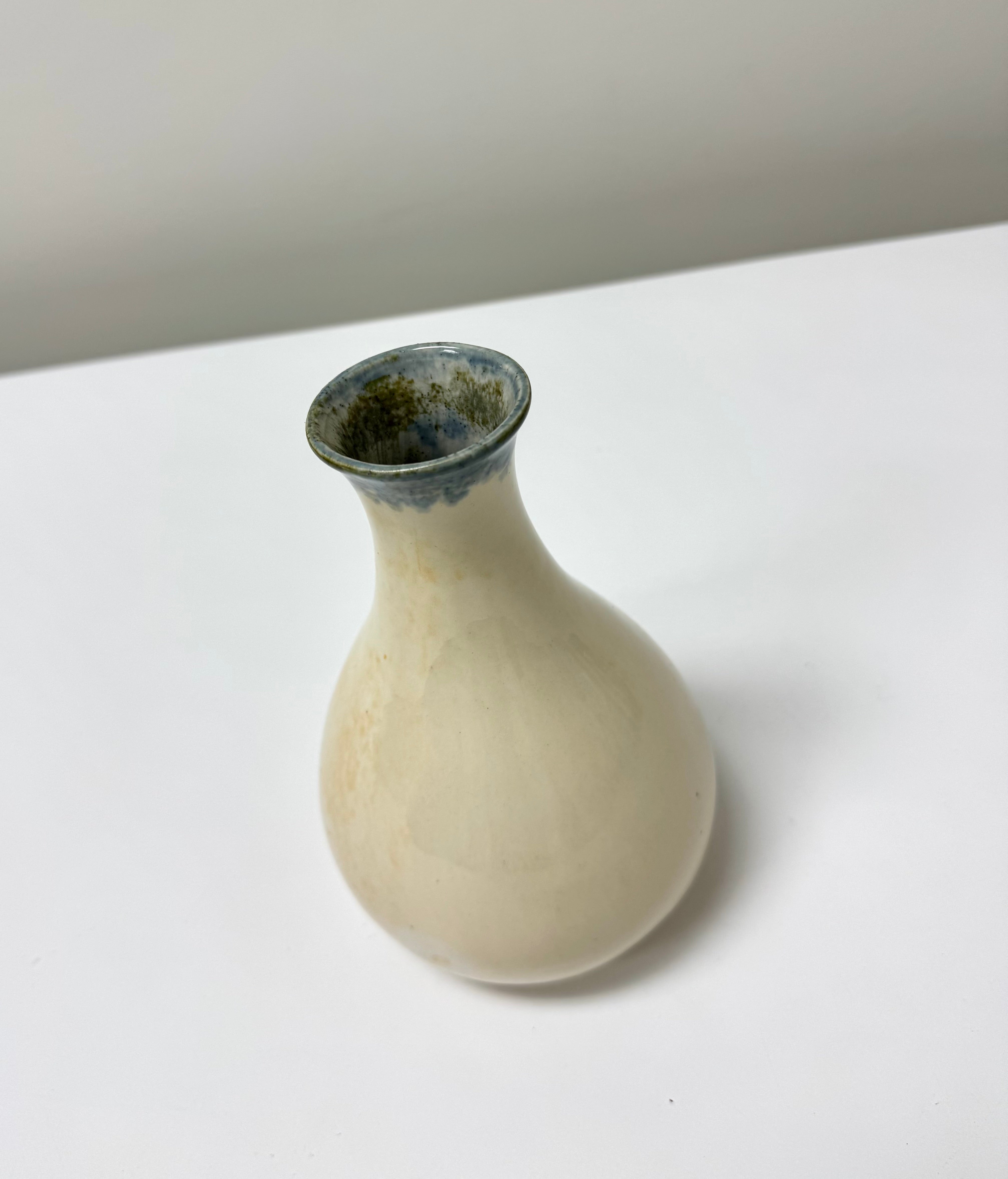 Cream Pottery Vase
