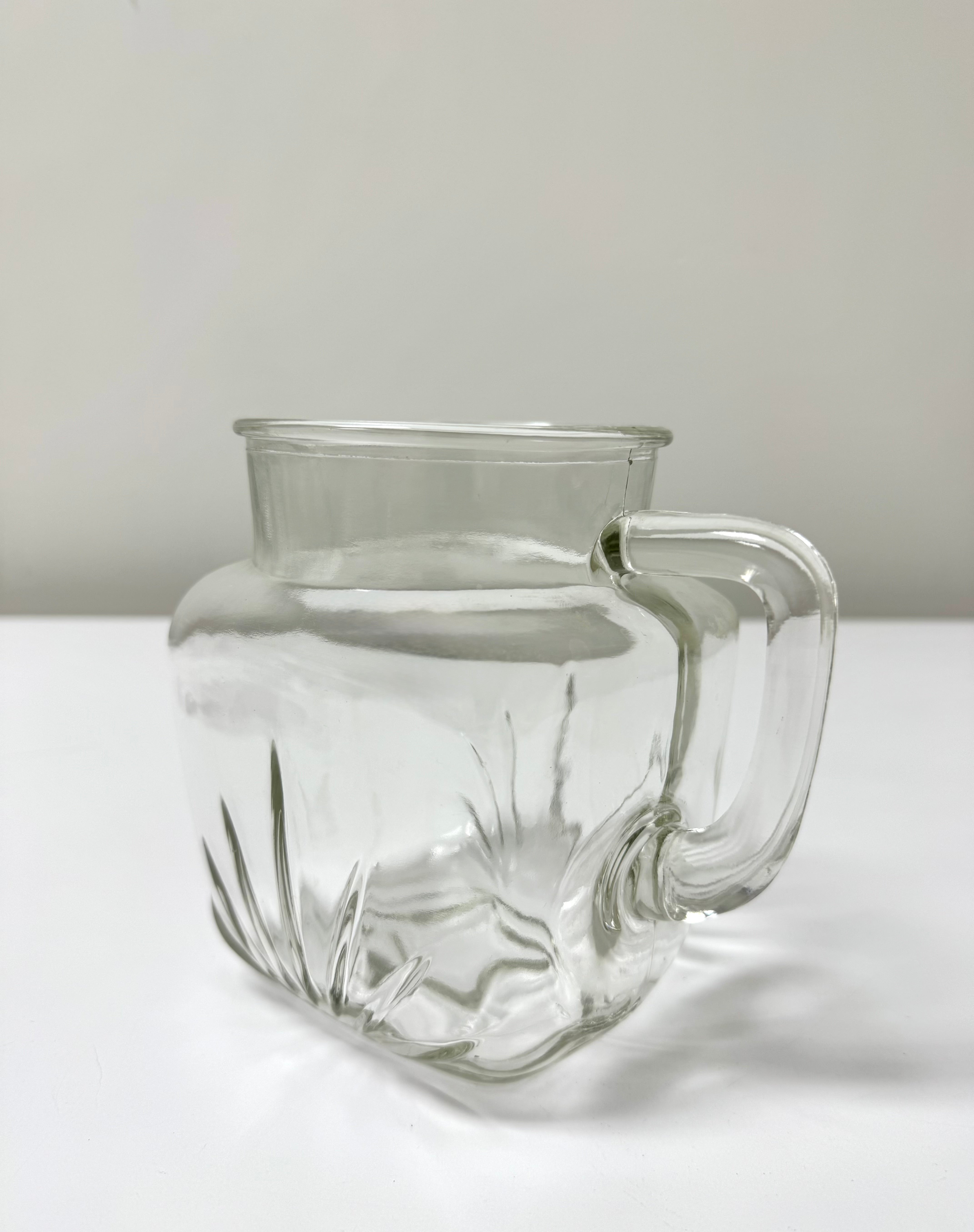 Vintage FEDERAL GLASS Starburst Juice Pitcher