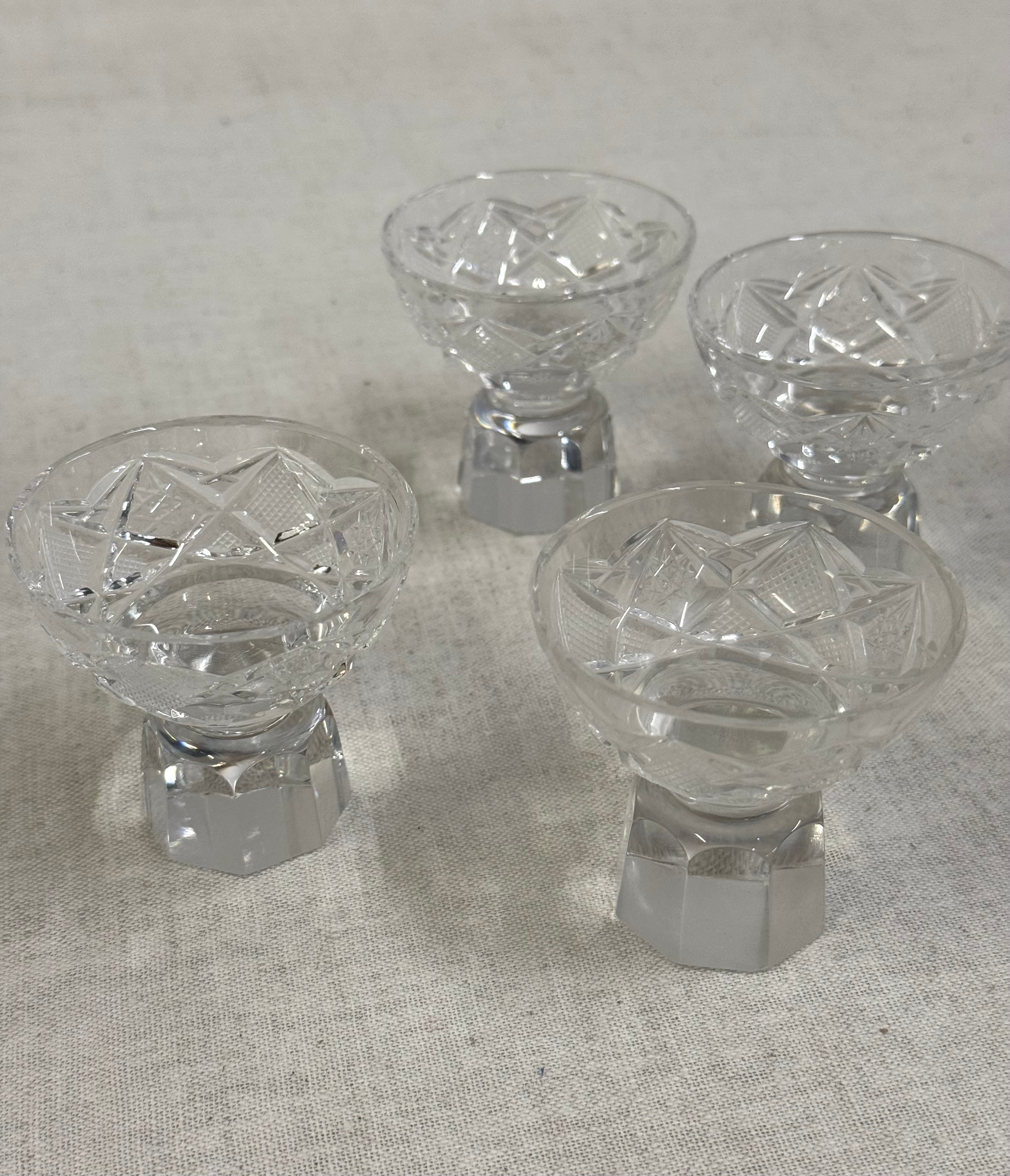 Crystal Spirit Glasses Set of 4