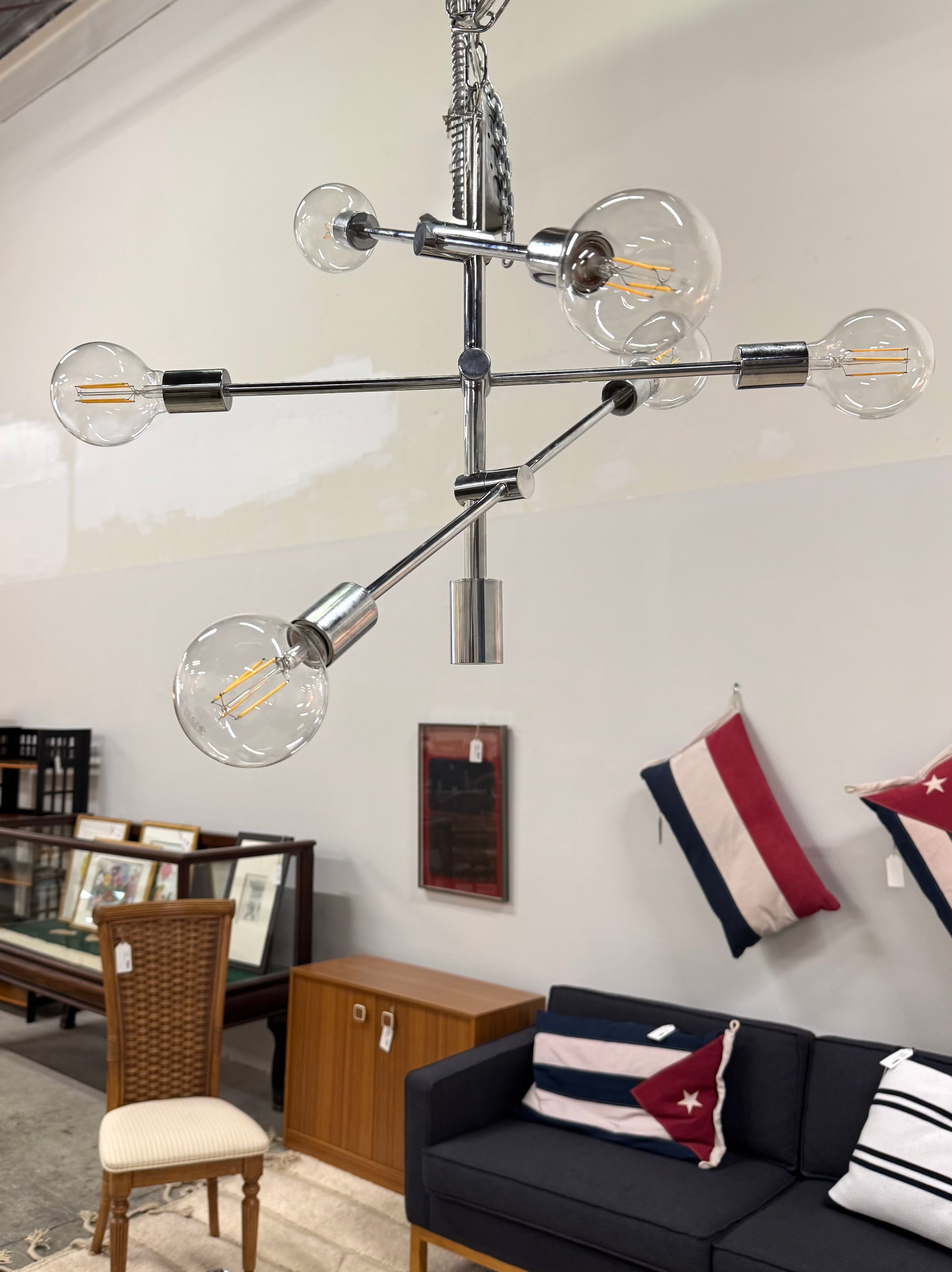 Sputnik Style 6-light Ceiling Light