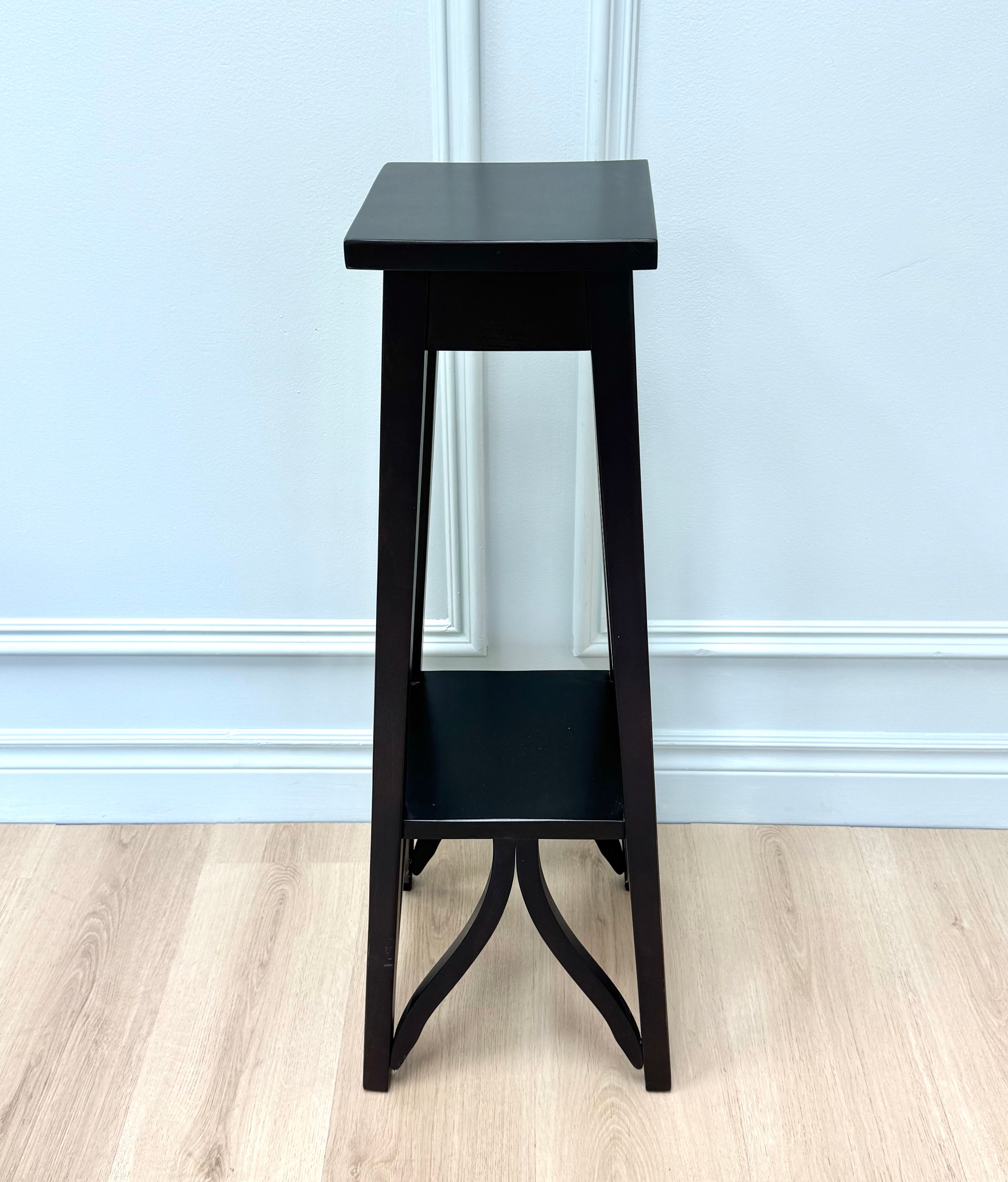 NEW Espresso Wood Accent Table