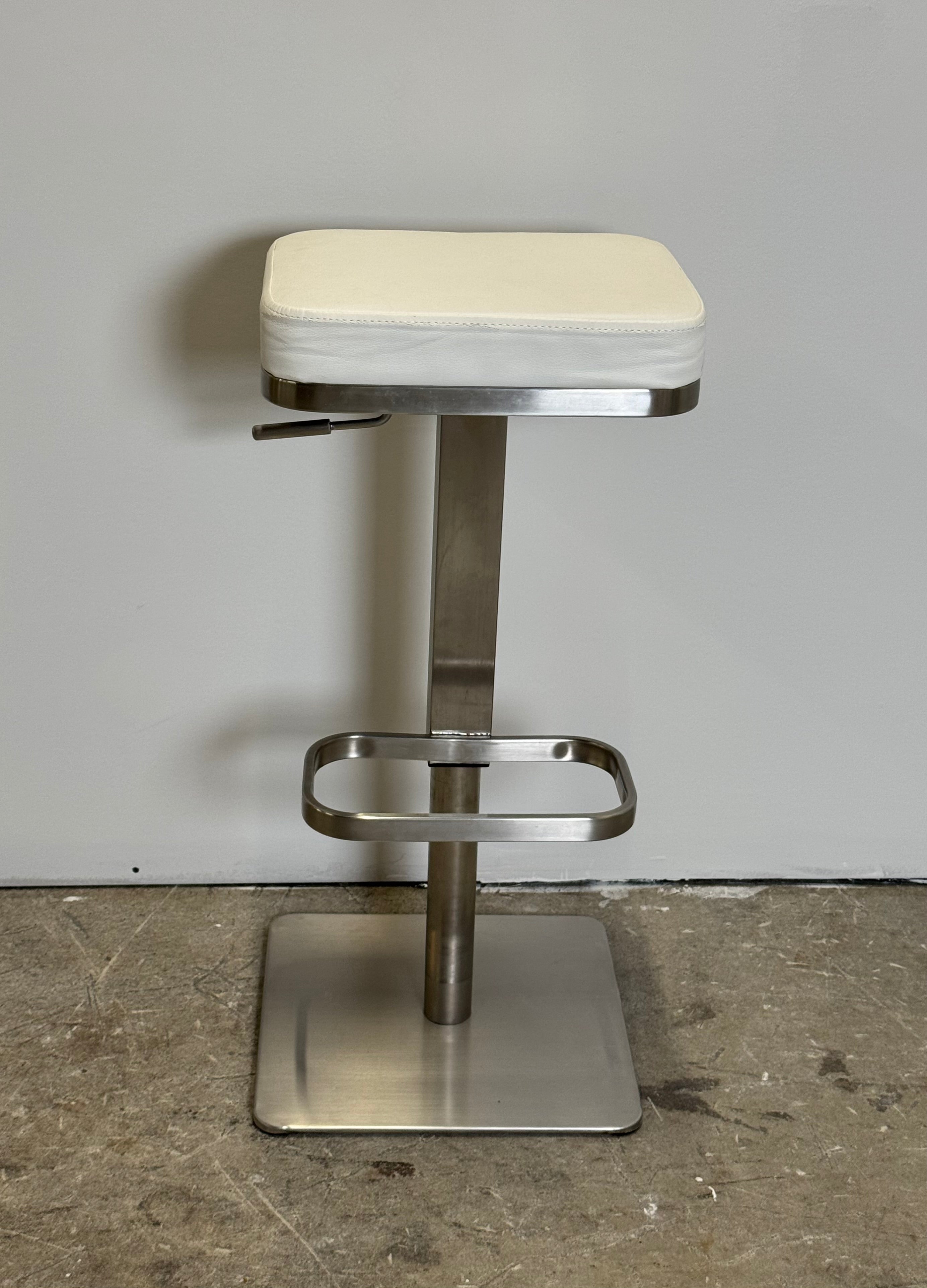 Modern Steel Adjustable Stool