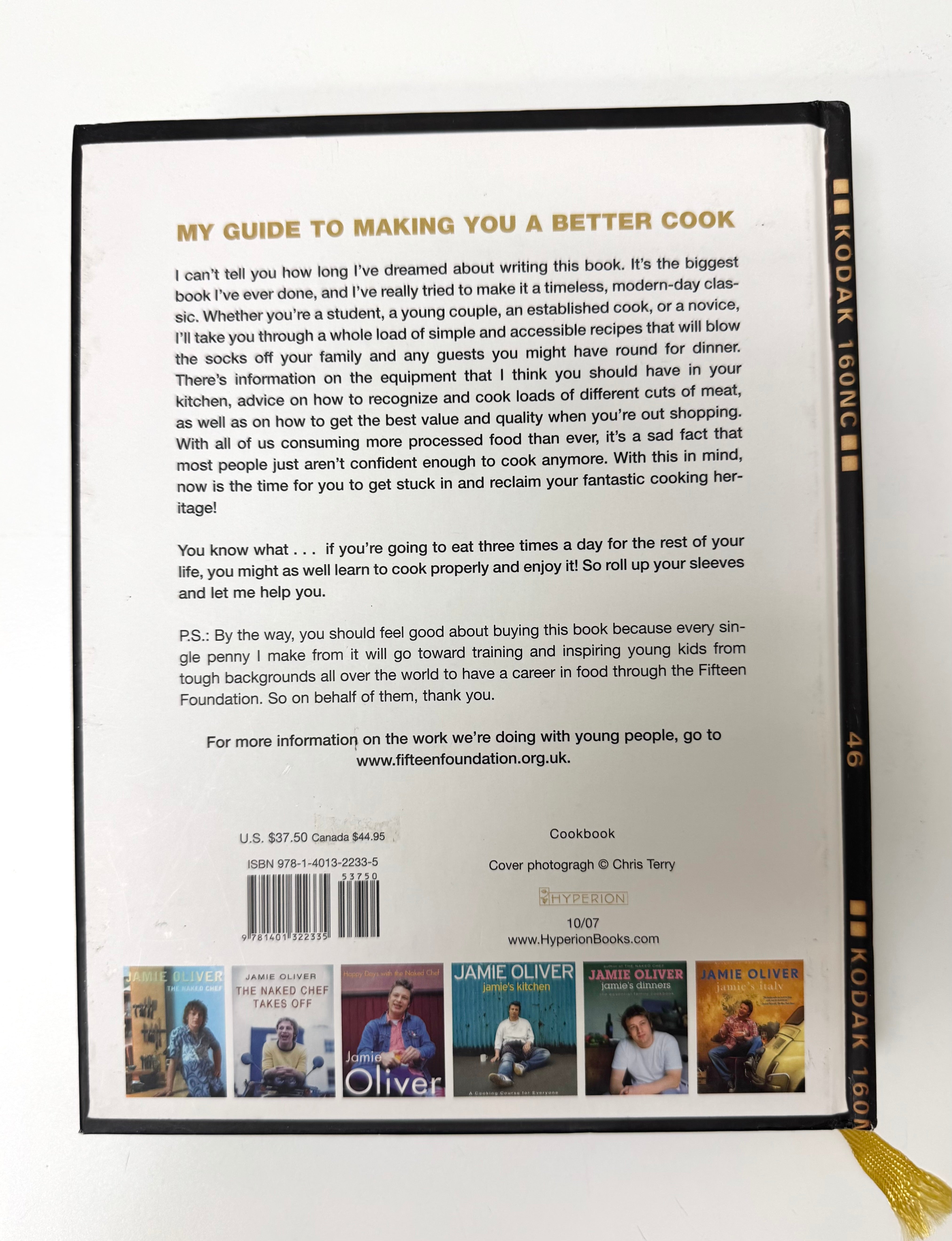 'Cook with Jamie' Hardcover
