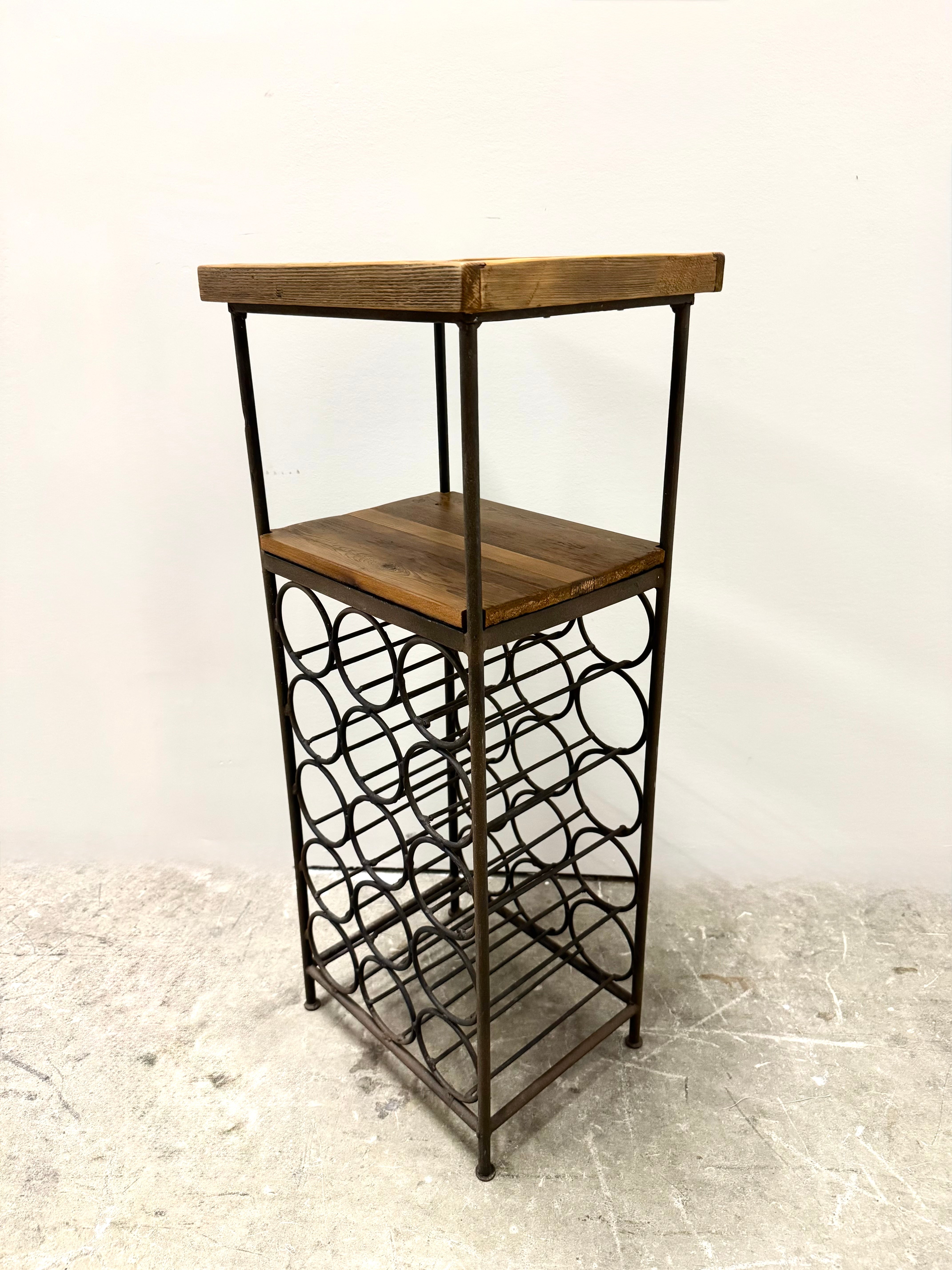 Wrought Iron Wine Table