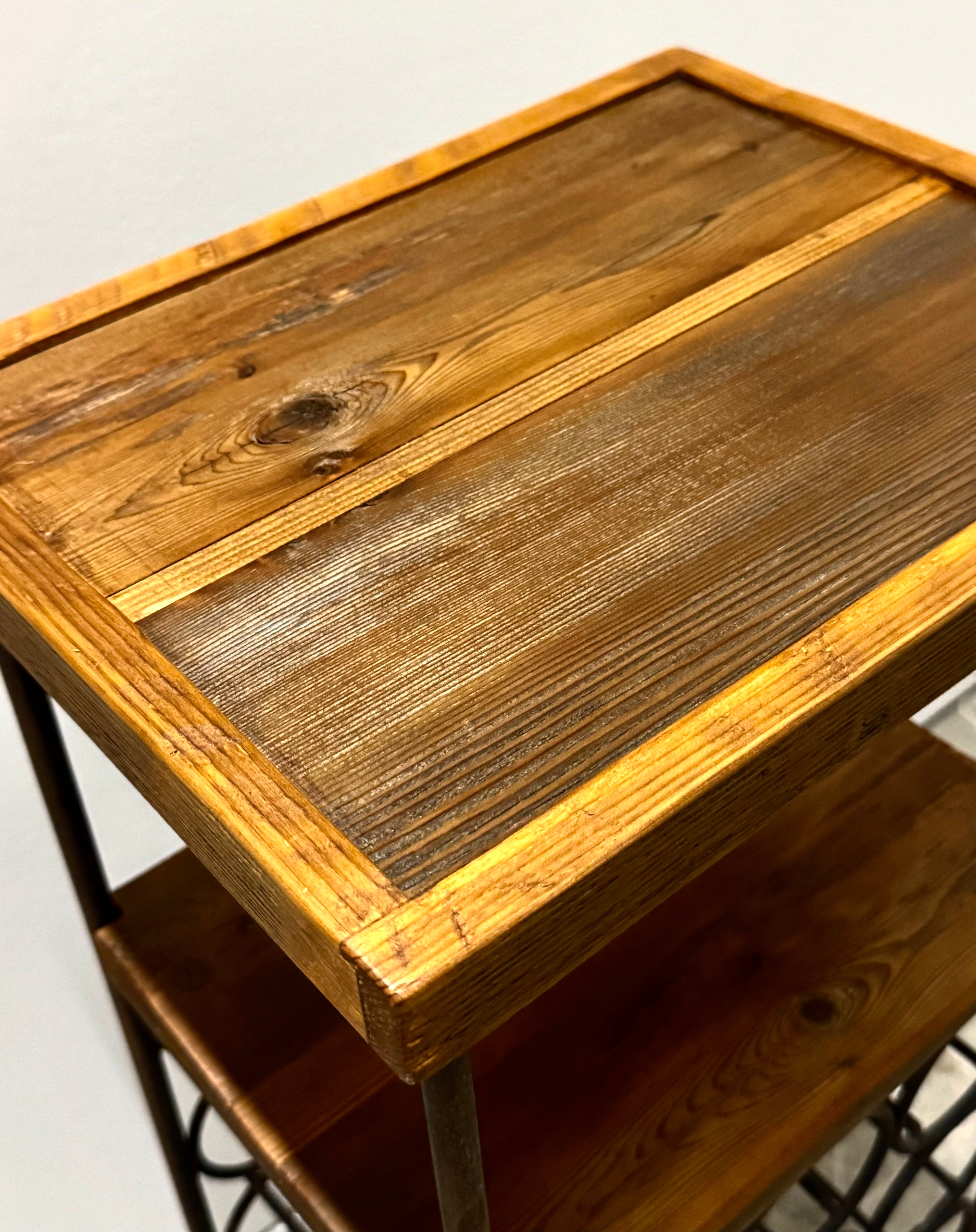 Wrought Iron Wine Table